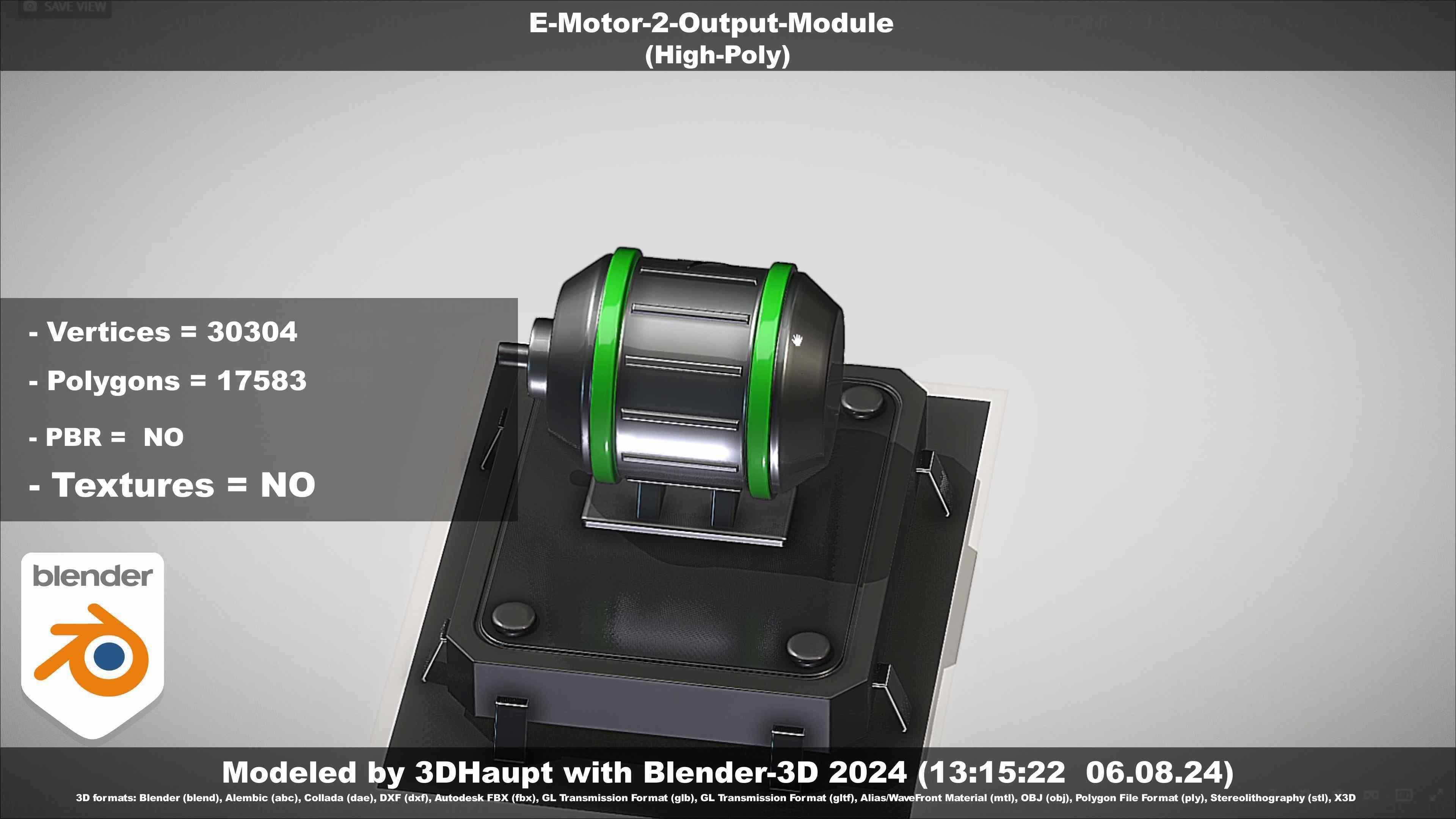 E-Motor-2-Output-Module  3D model_99