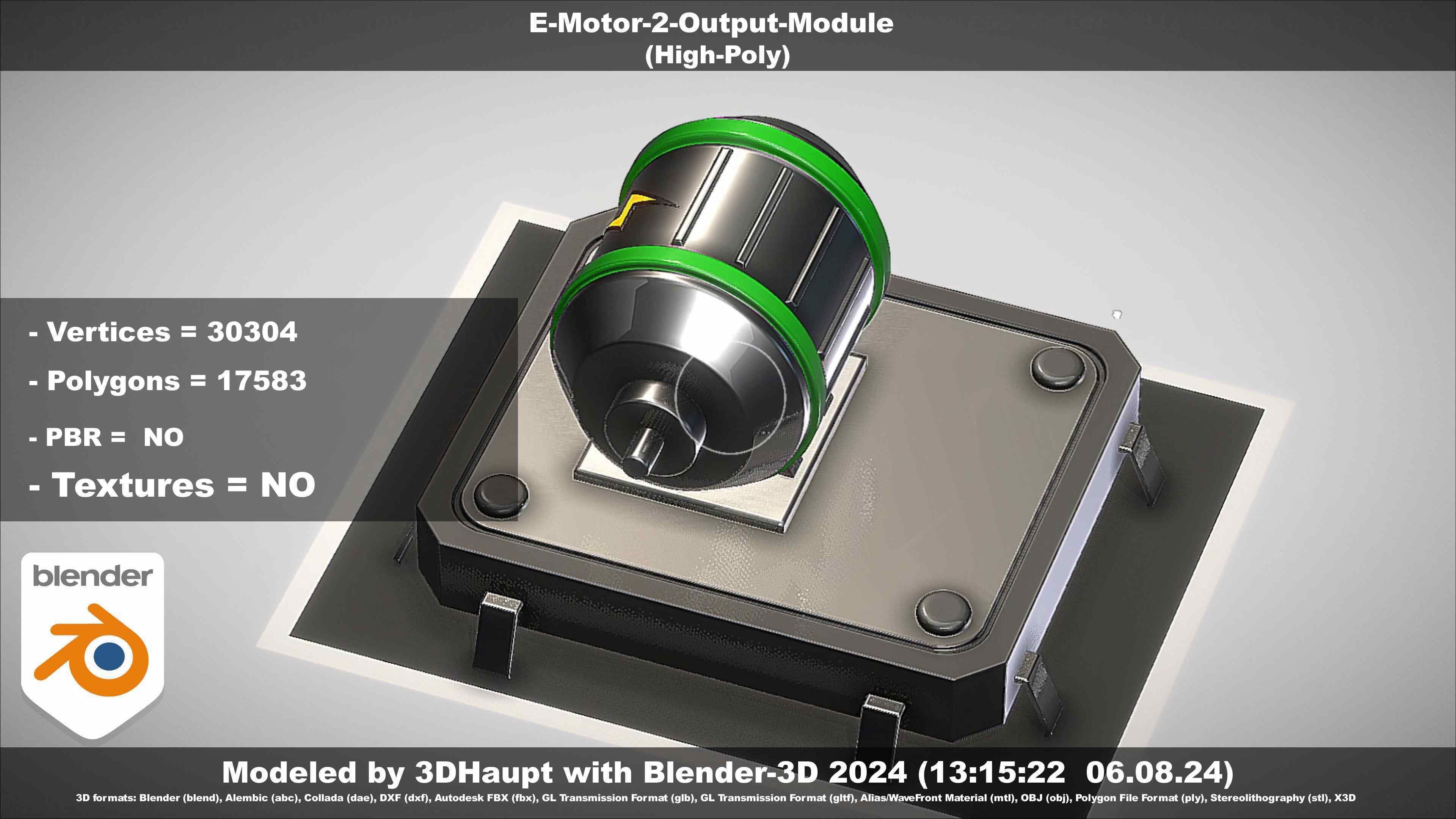 E-Motor-2-Output-Module  3D model_134