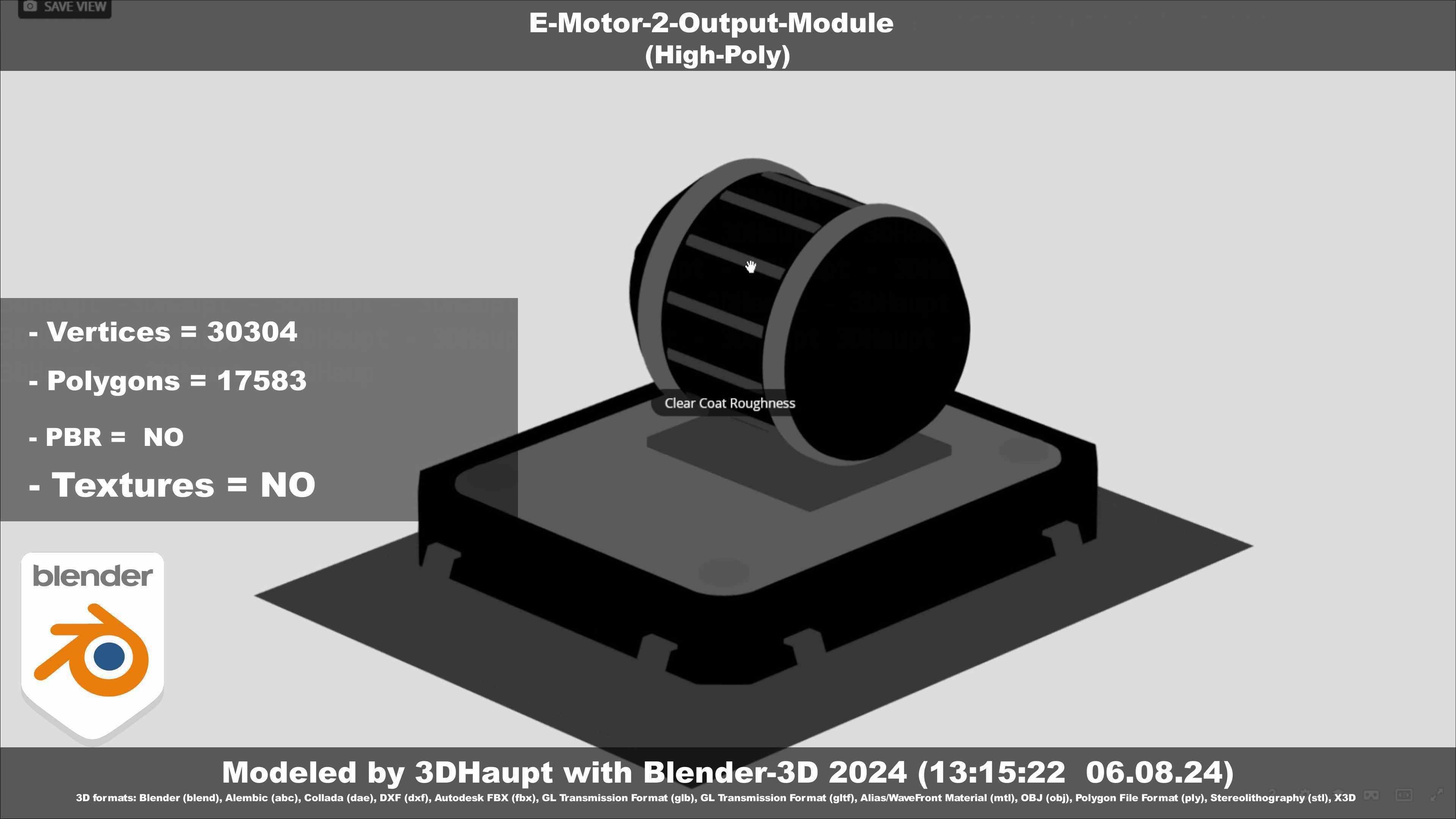 E-Motor-2-Output-Module  3D model_106