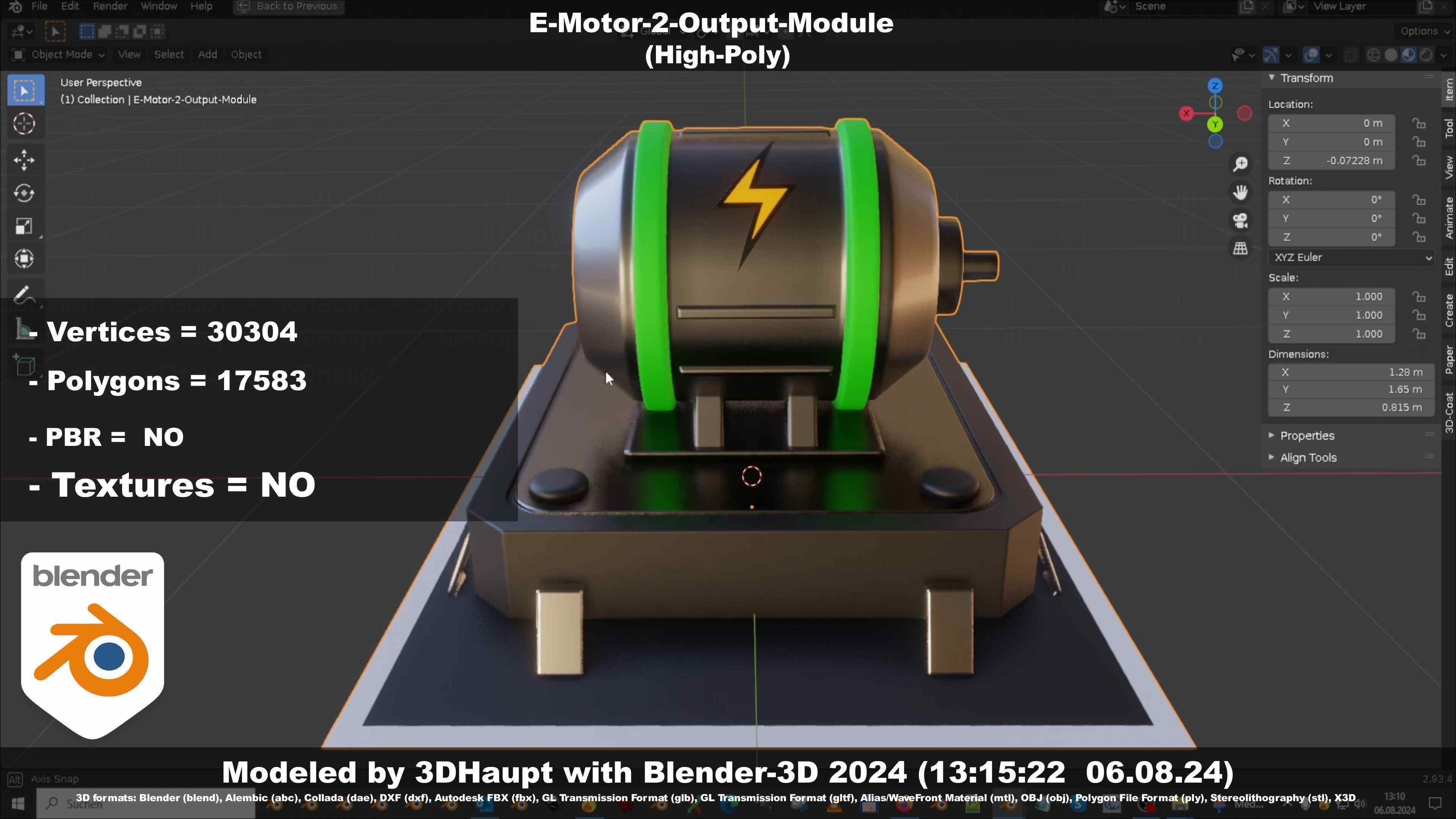 E-Motor-2-Output-Module  3D model_41