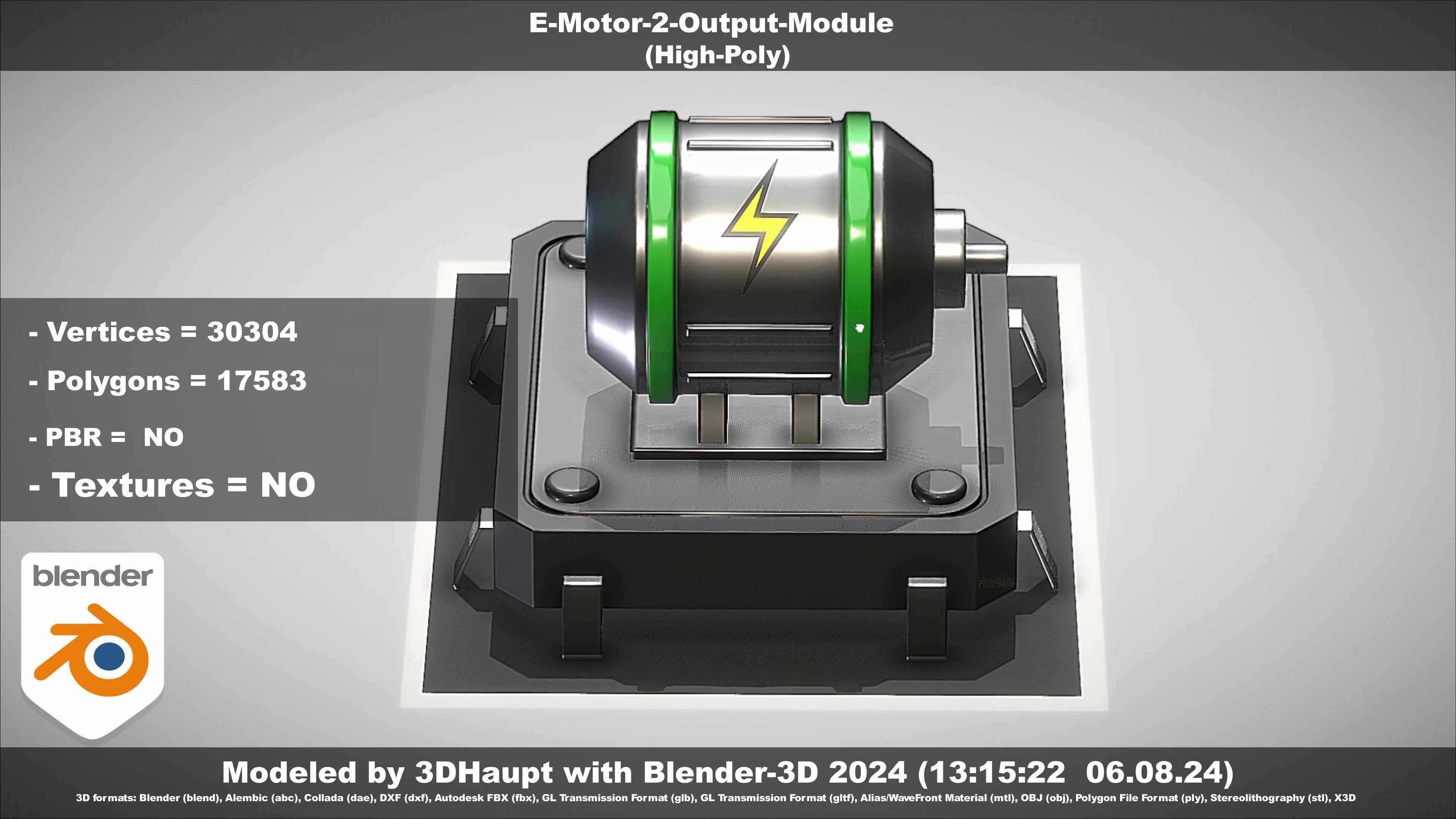 E-Motor-2-Output-Module  3D model_88