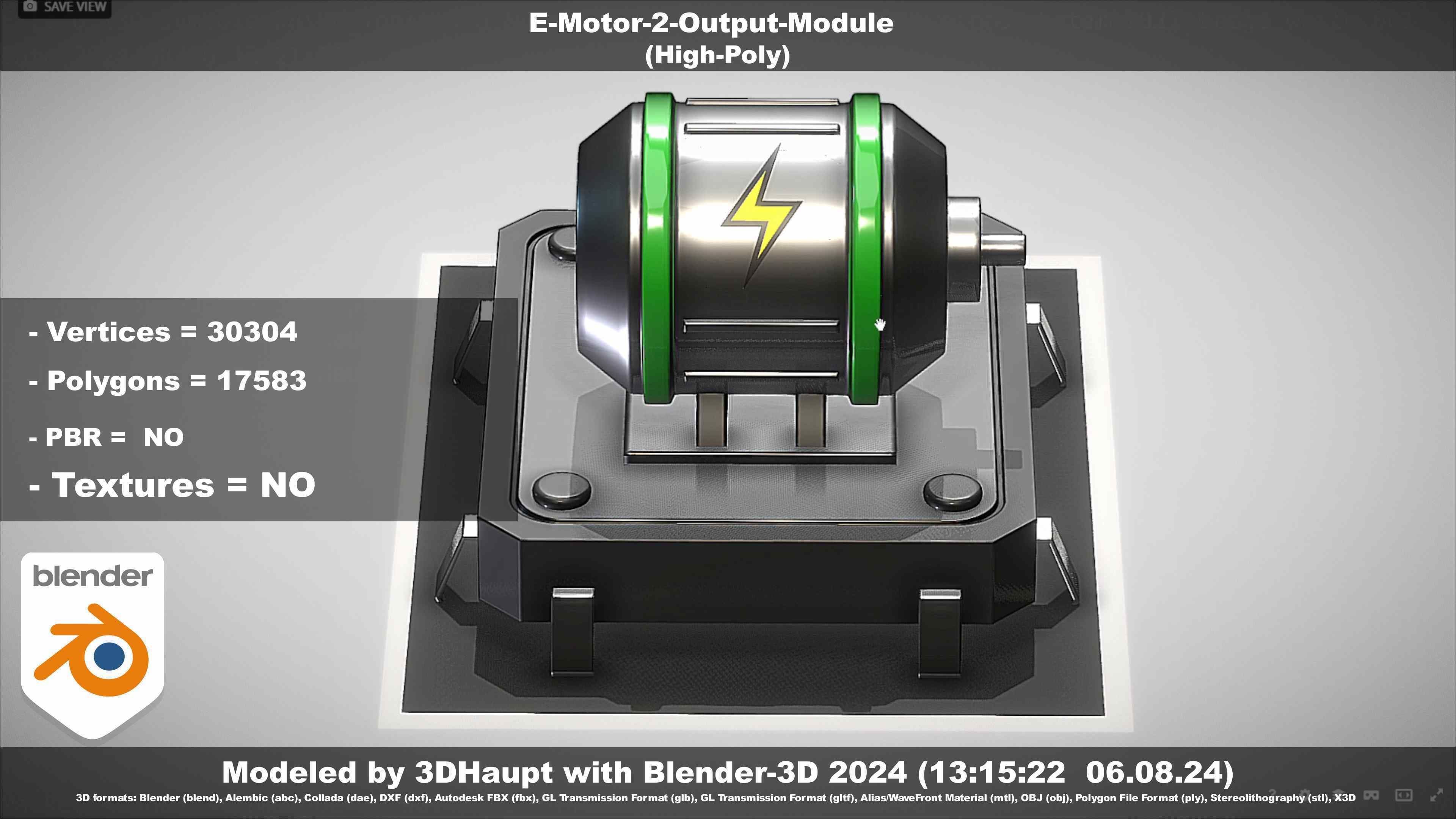 E-Motor-2-Output-Module  3D model_13