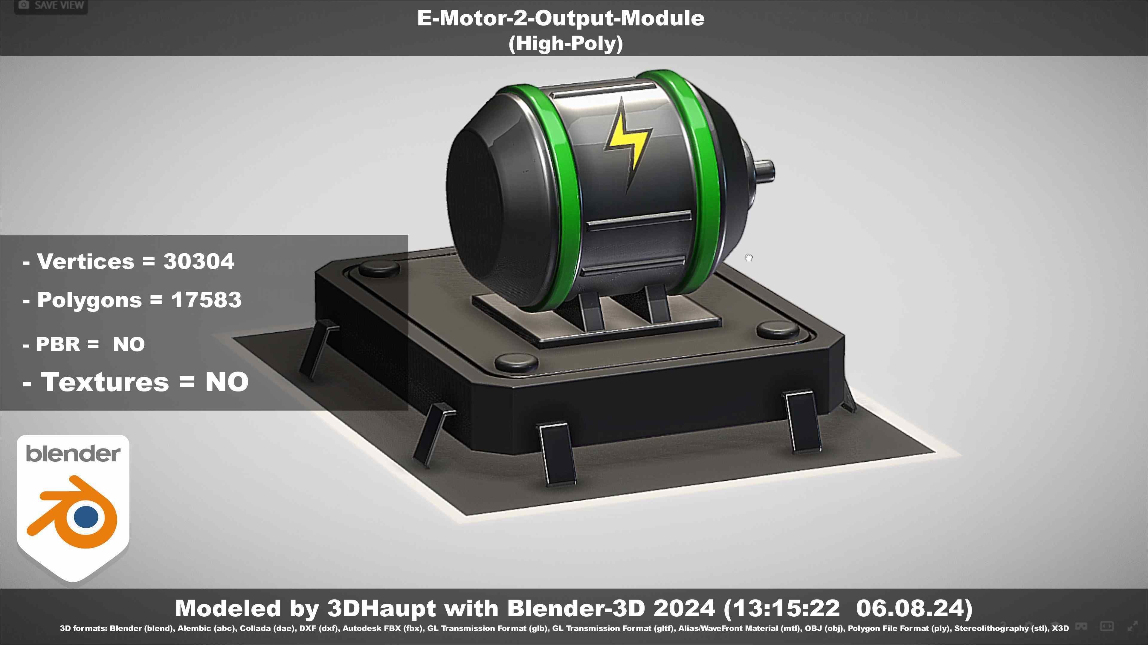 E-Motor-2-Output-Module  3D model_94
