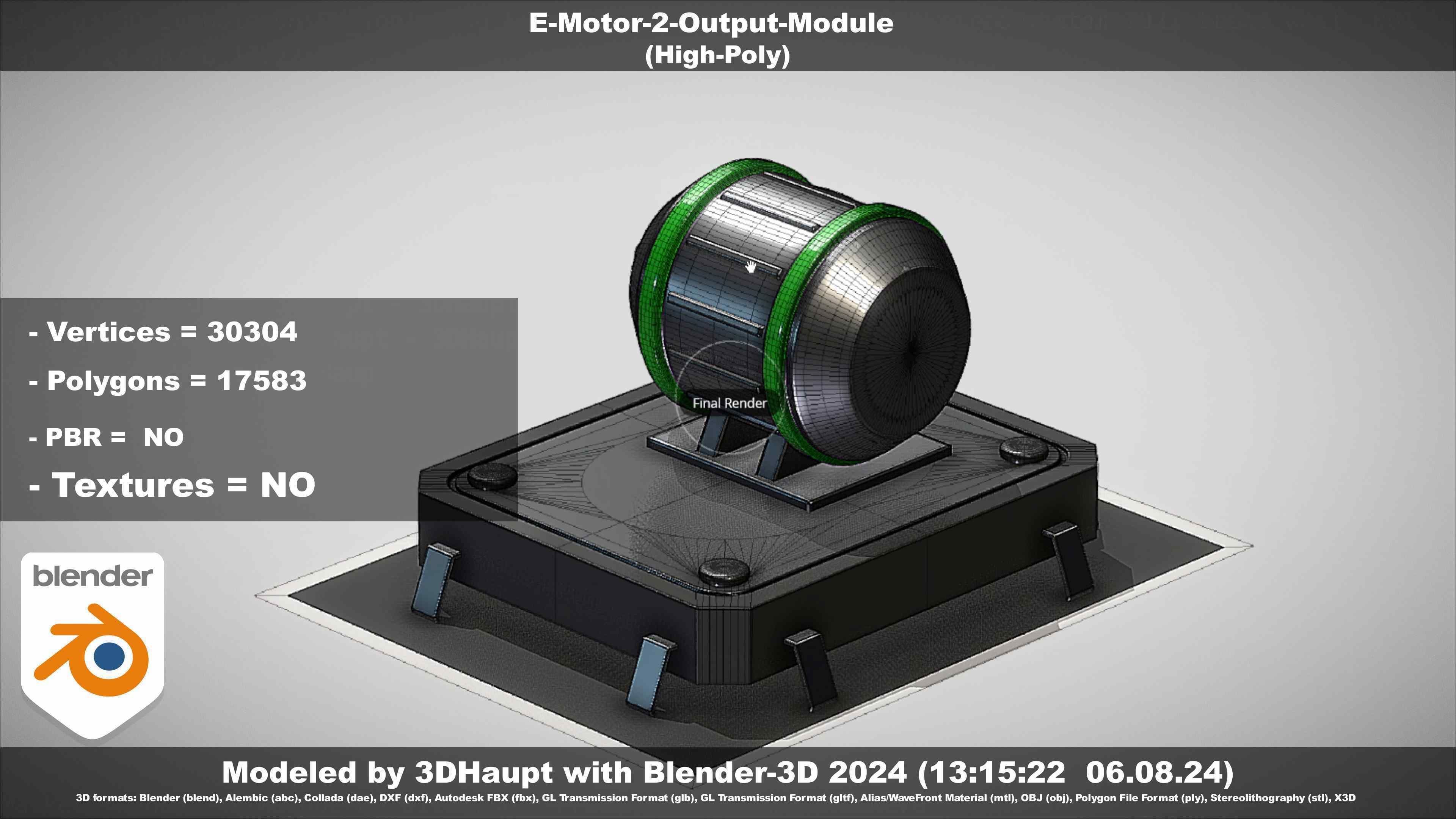 E-Motor-2-Output-Module  3D model_33