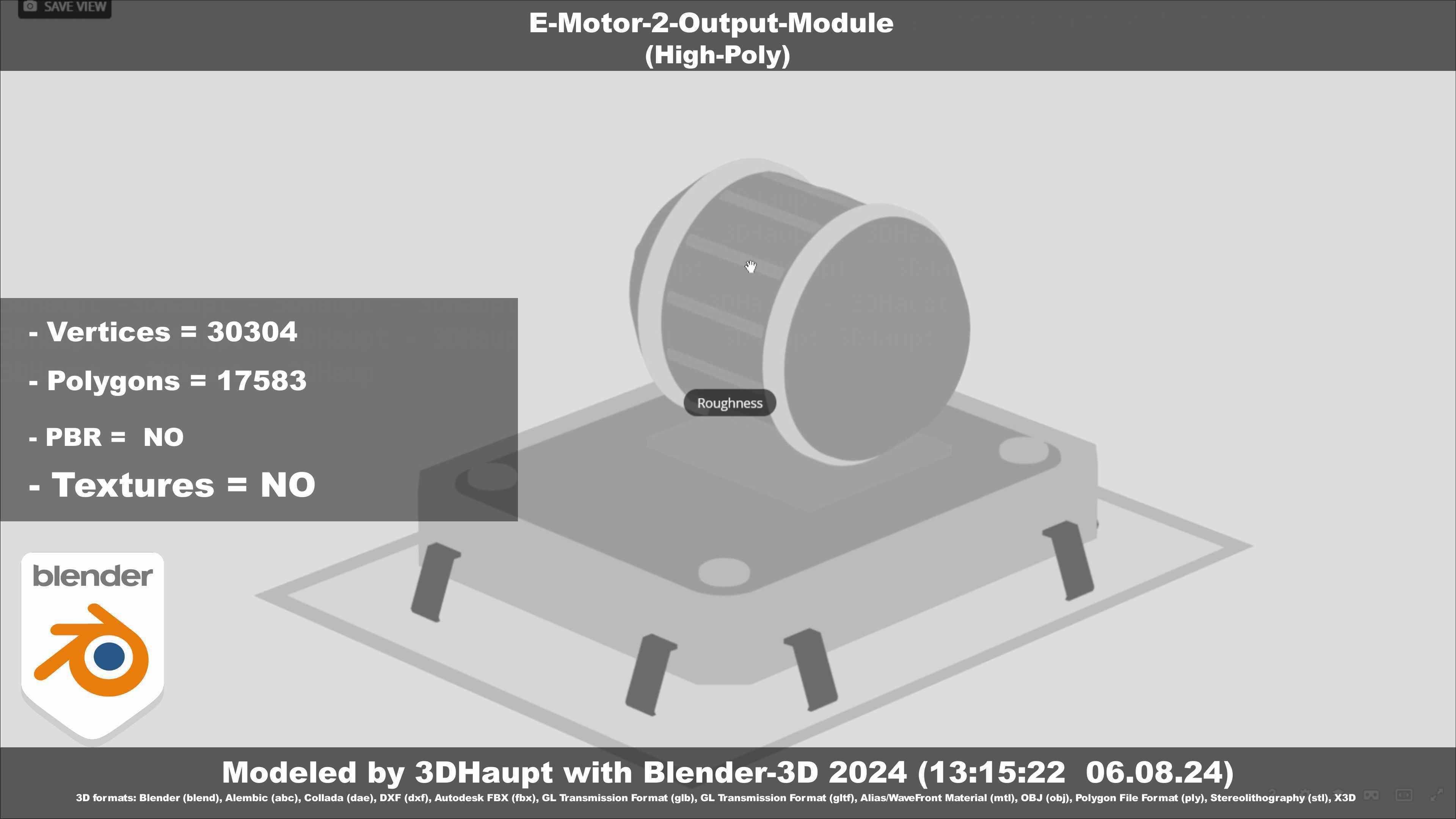 E-Motor-2-Output-Module  3D model_104