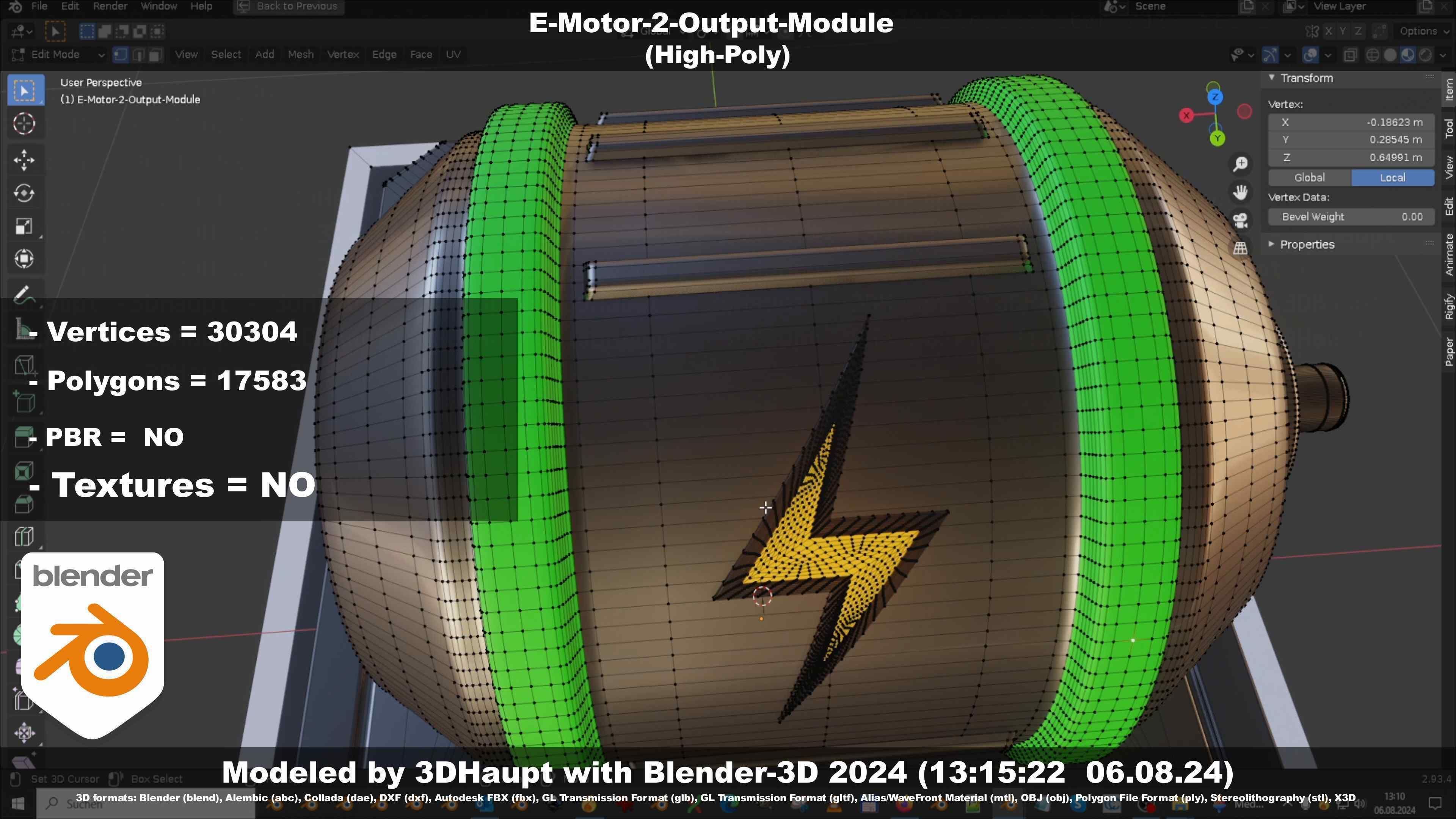 E-Motor-2-Output-Module  3D model_44