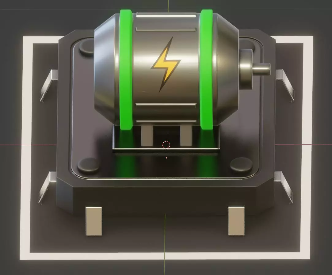 E-Motor-2-Output-Module  3D model_0