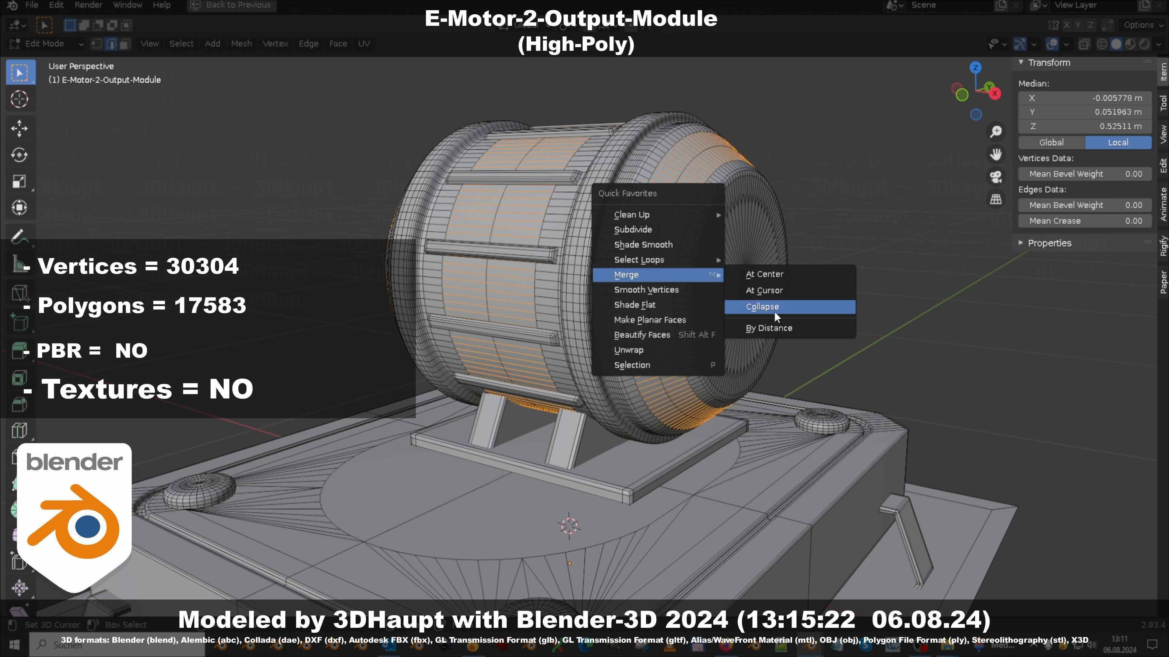 E-Motor-2-Output-Module  3D model_126