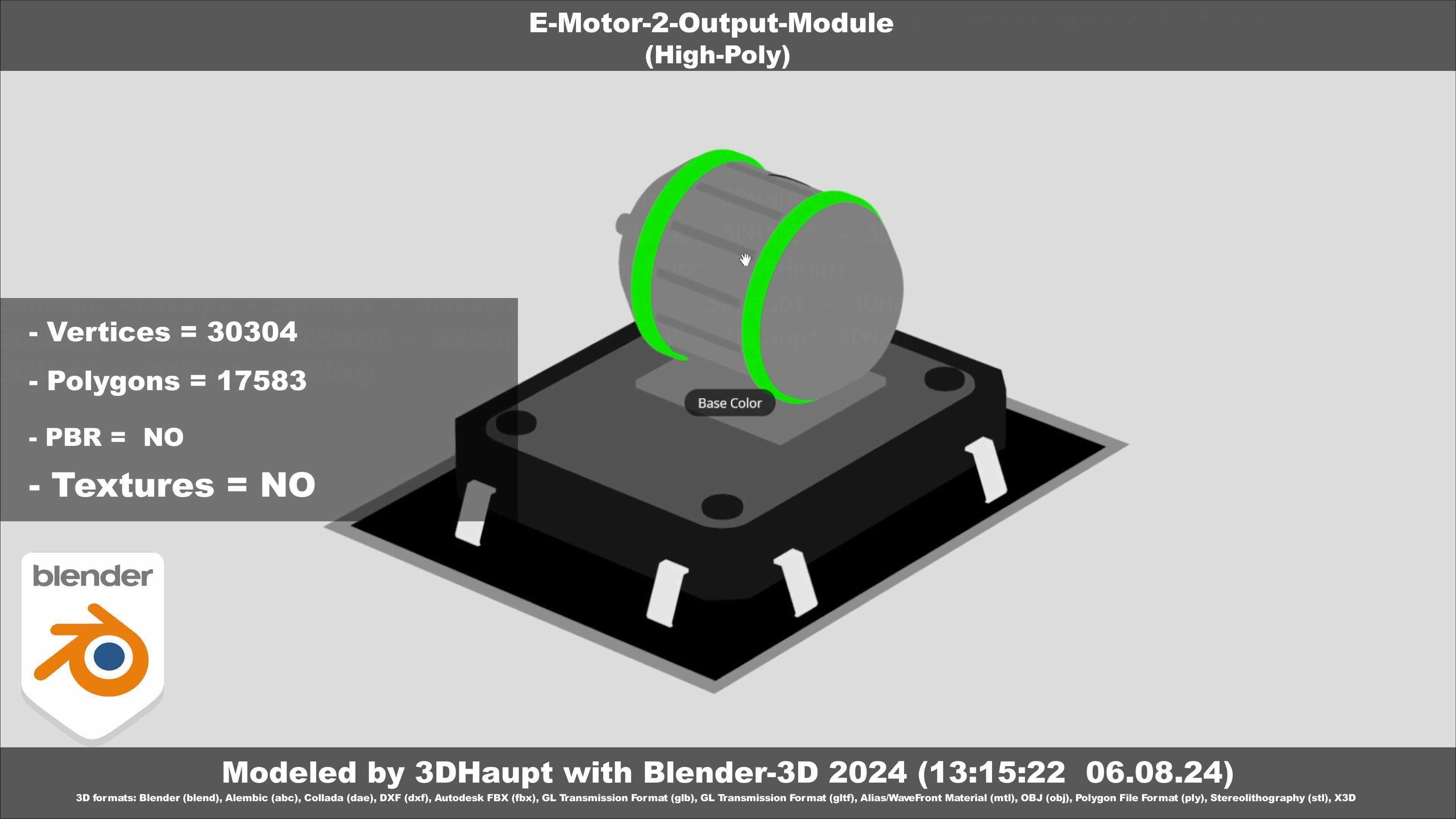 E-Motor-2-Output-Module  3D model_140