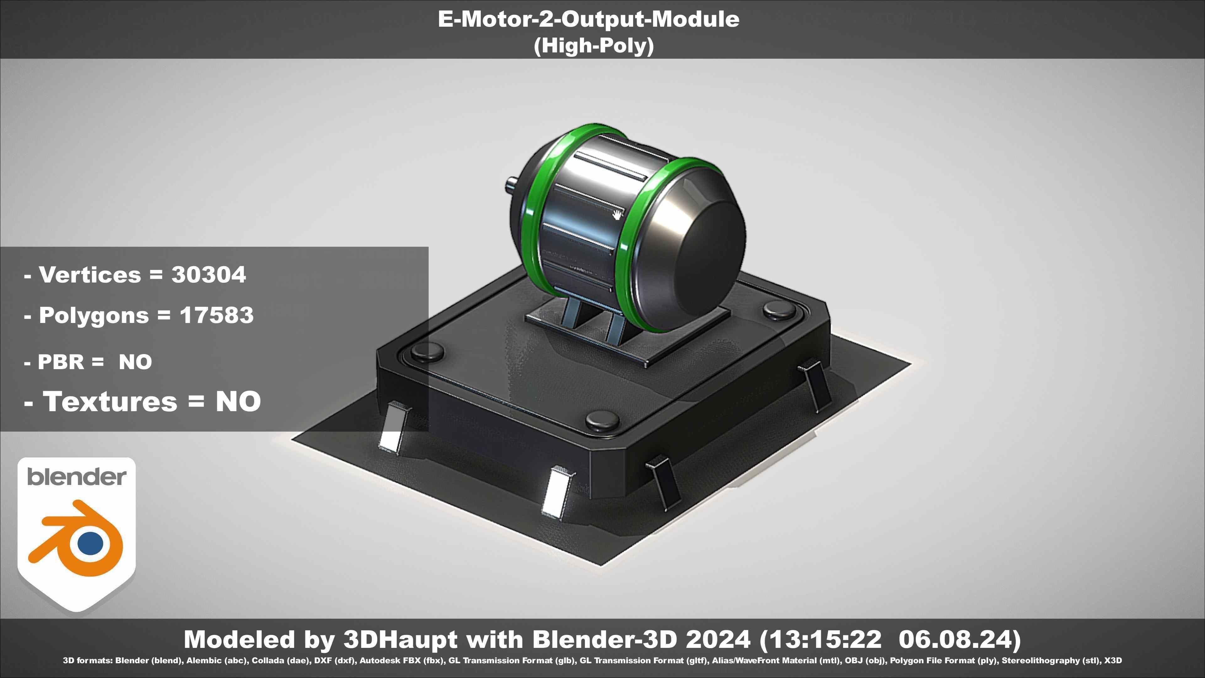 E-Motor-2-Output-Module  3D model_22