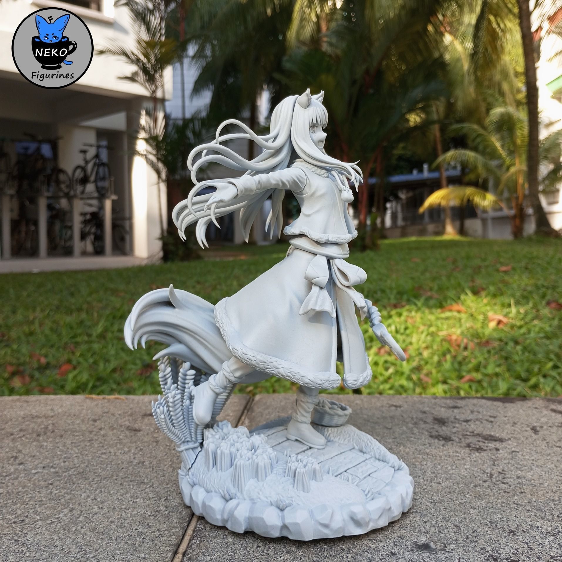 Holo - Spice and Wolf Anime Figure for 3D Printing 3D print model_14