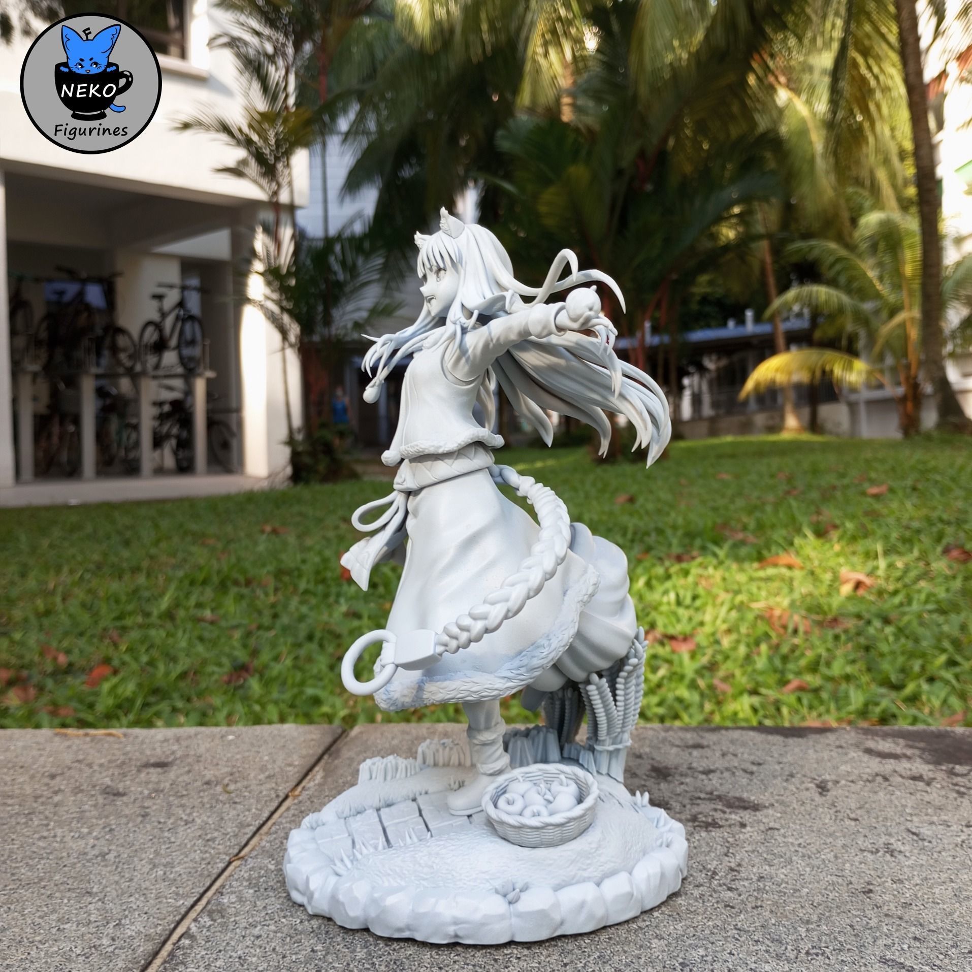 Holo - Spice and Wolf Anime Figure for 3D Printing 3D print model_11