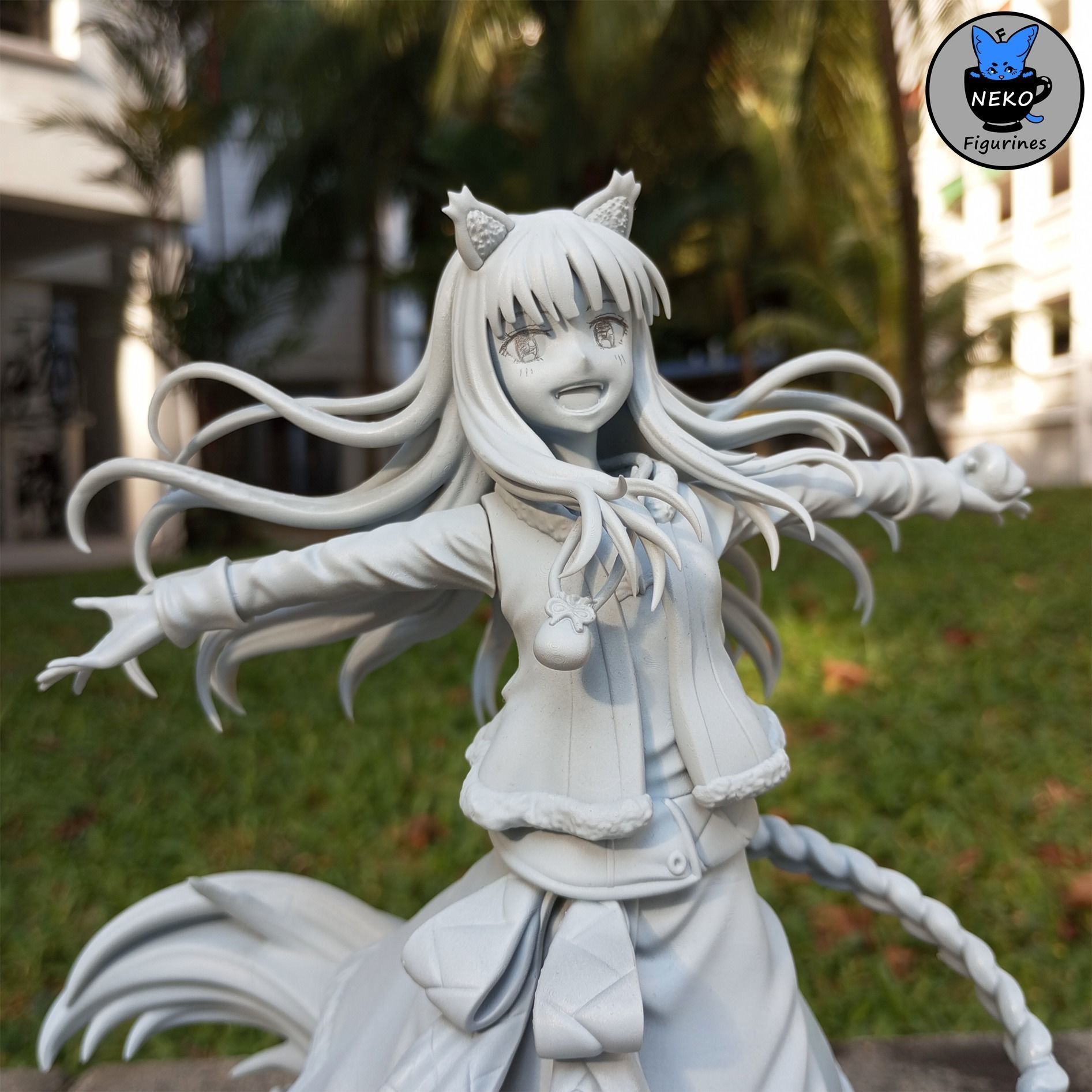 Holo - Spice and Wolf Anime Figure for 3D Printing 3D print model_4