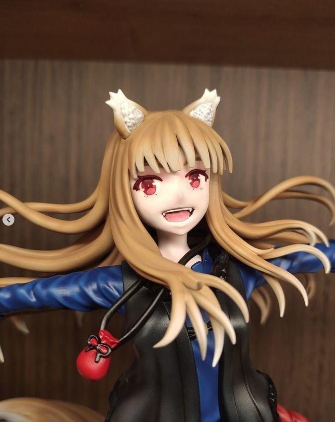 Holo - Spice and Wolf Anime Figure for 3D Printing 3D print model_1