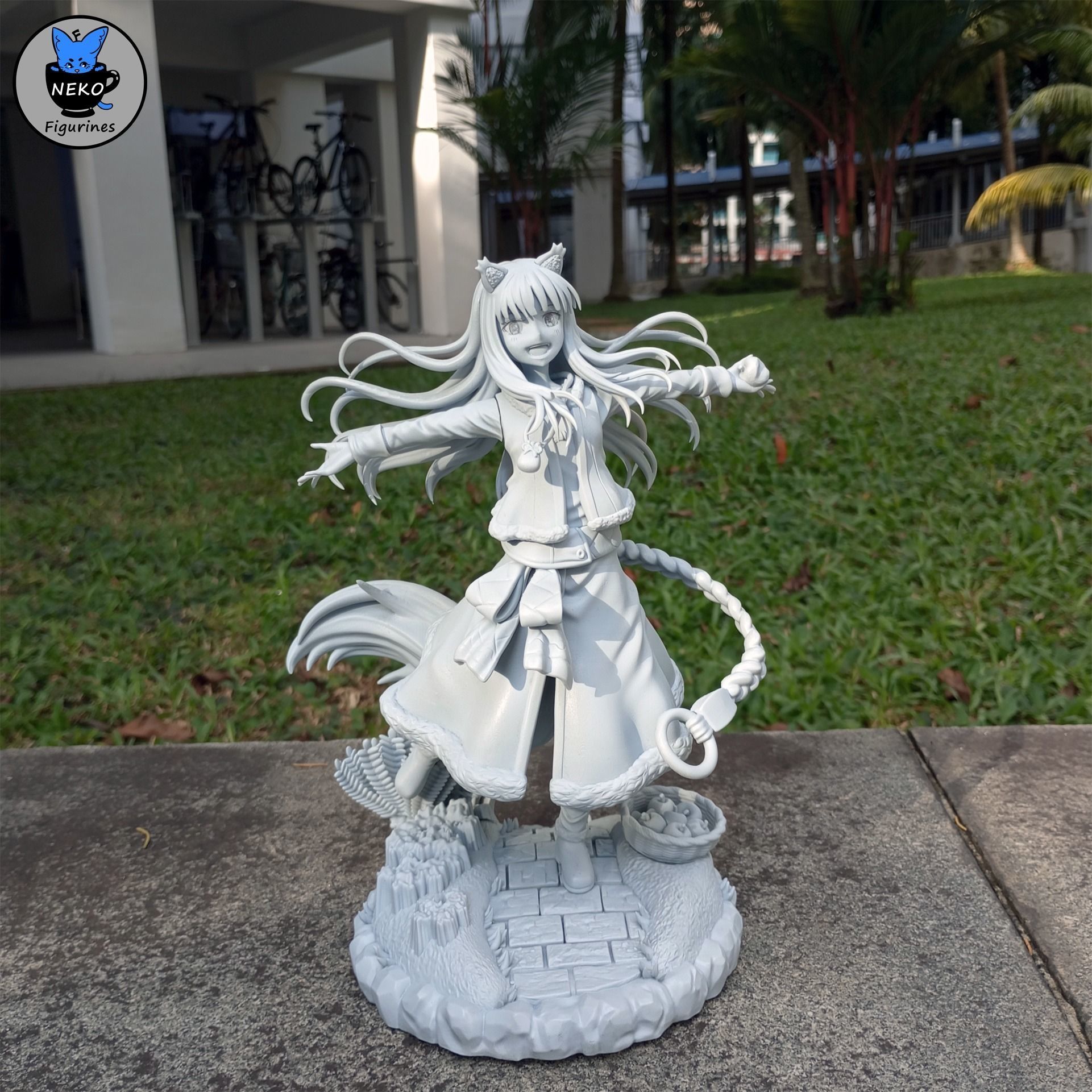 Holo - Spice and Wolf Anime Figure for 3D Printing 3D print model_12