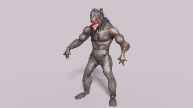 werewolf  3D model