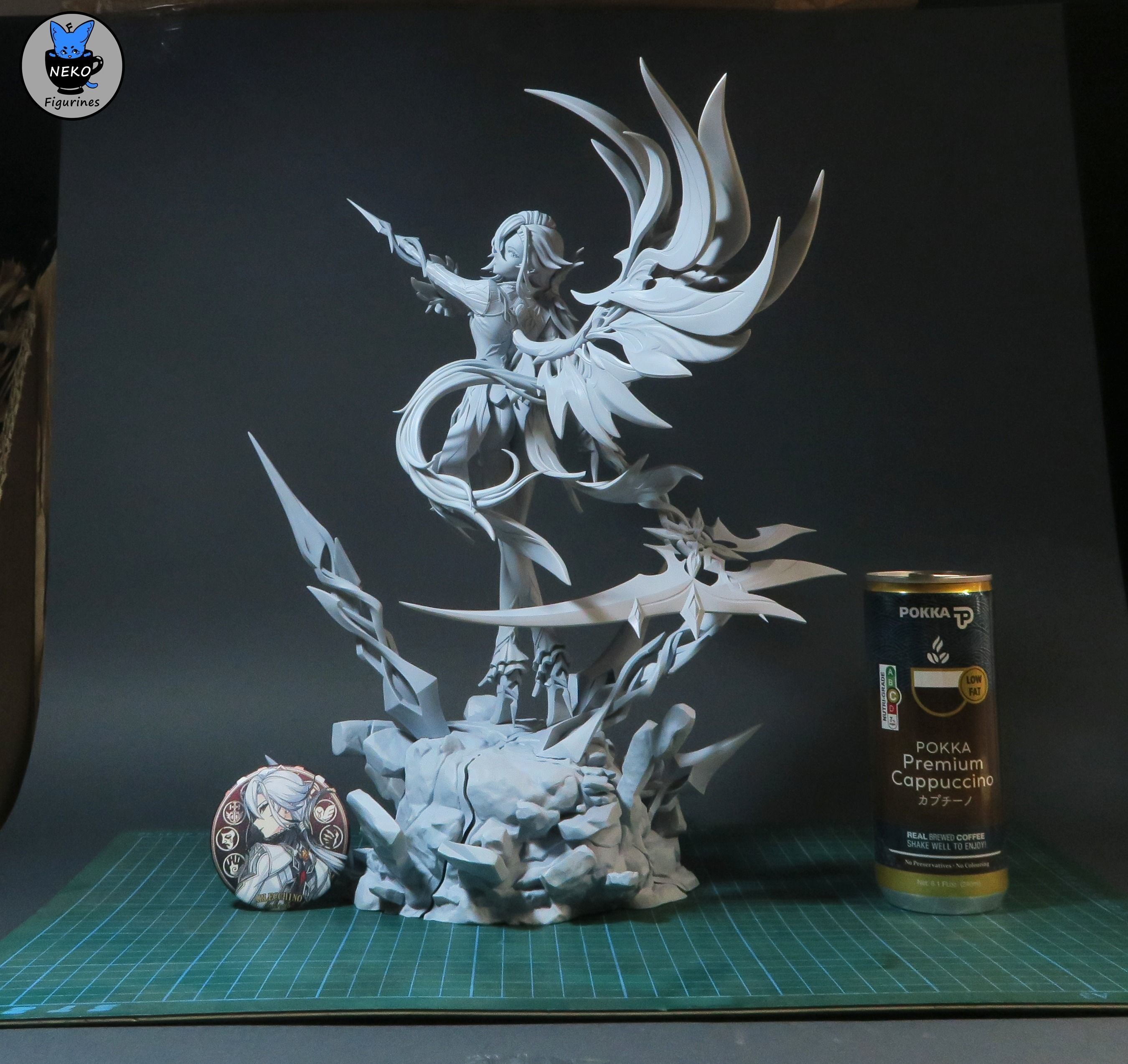 Arlecchino - Genshin Impact Game Figure for 3D Printing 3D print model_3