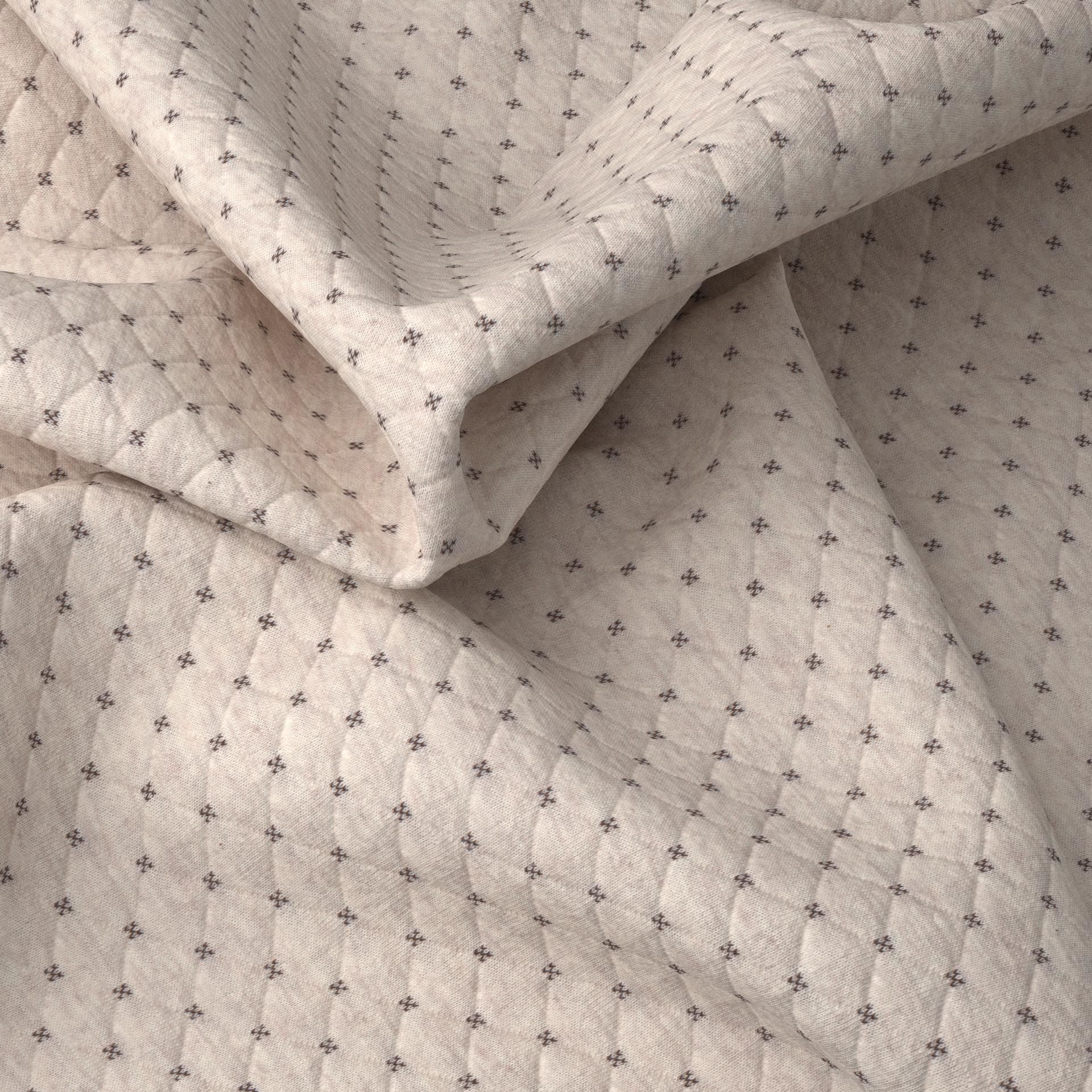 Quilted Knit Dress 3D model_8