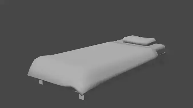 Low Poly Bed