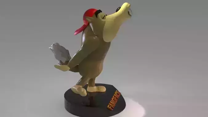 Fangface 3D print model