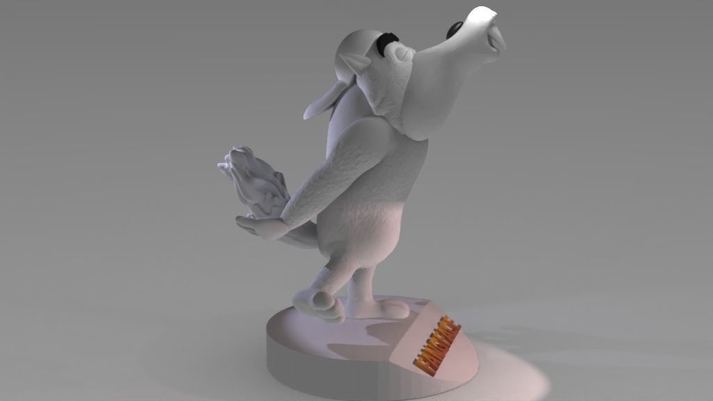 Fangface 3D print model_6