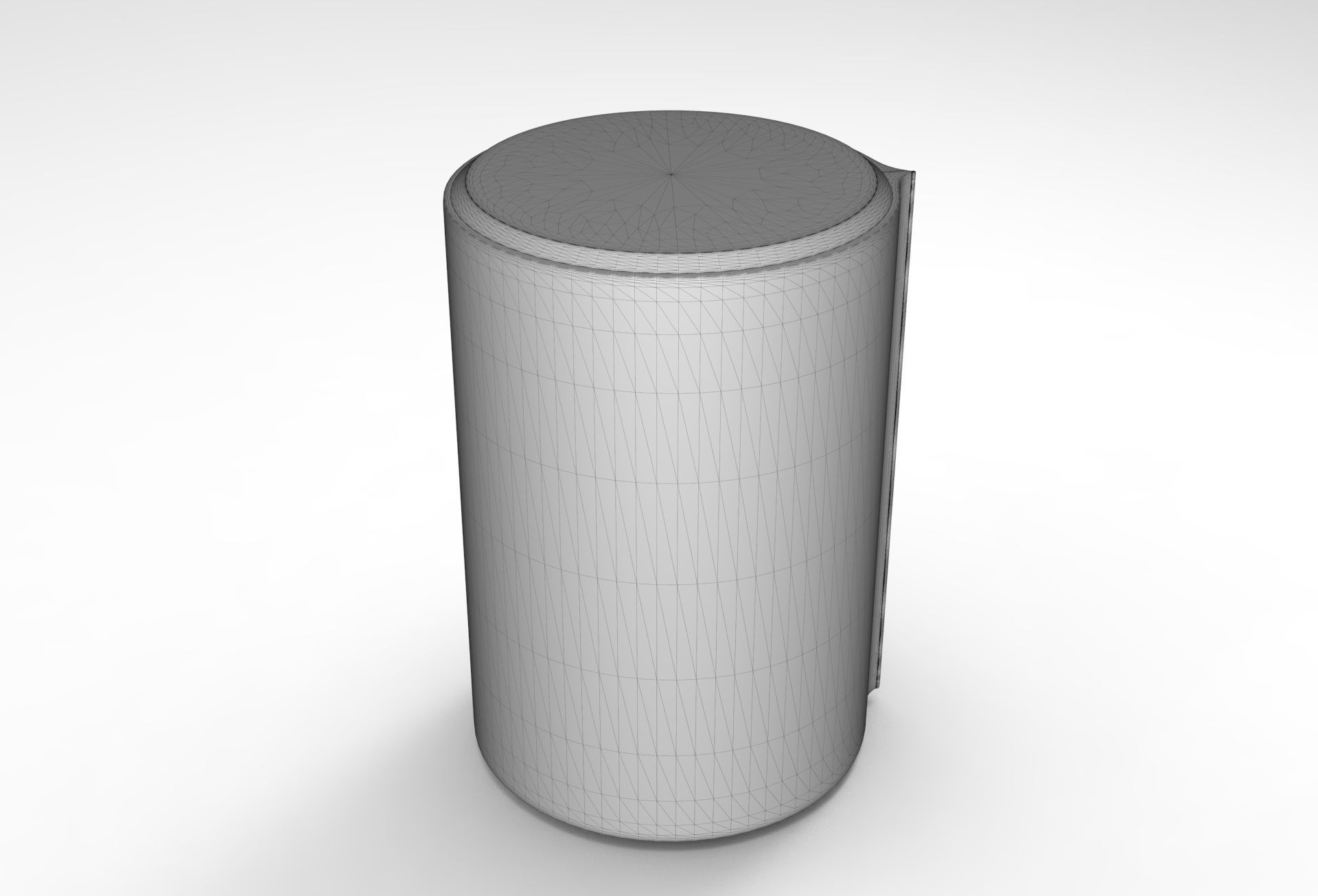 Hugu Night Table Low-poly 3D model_5