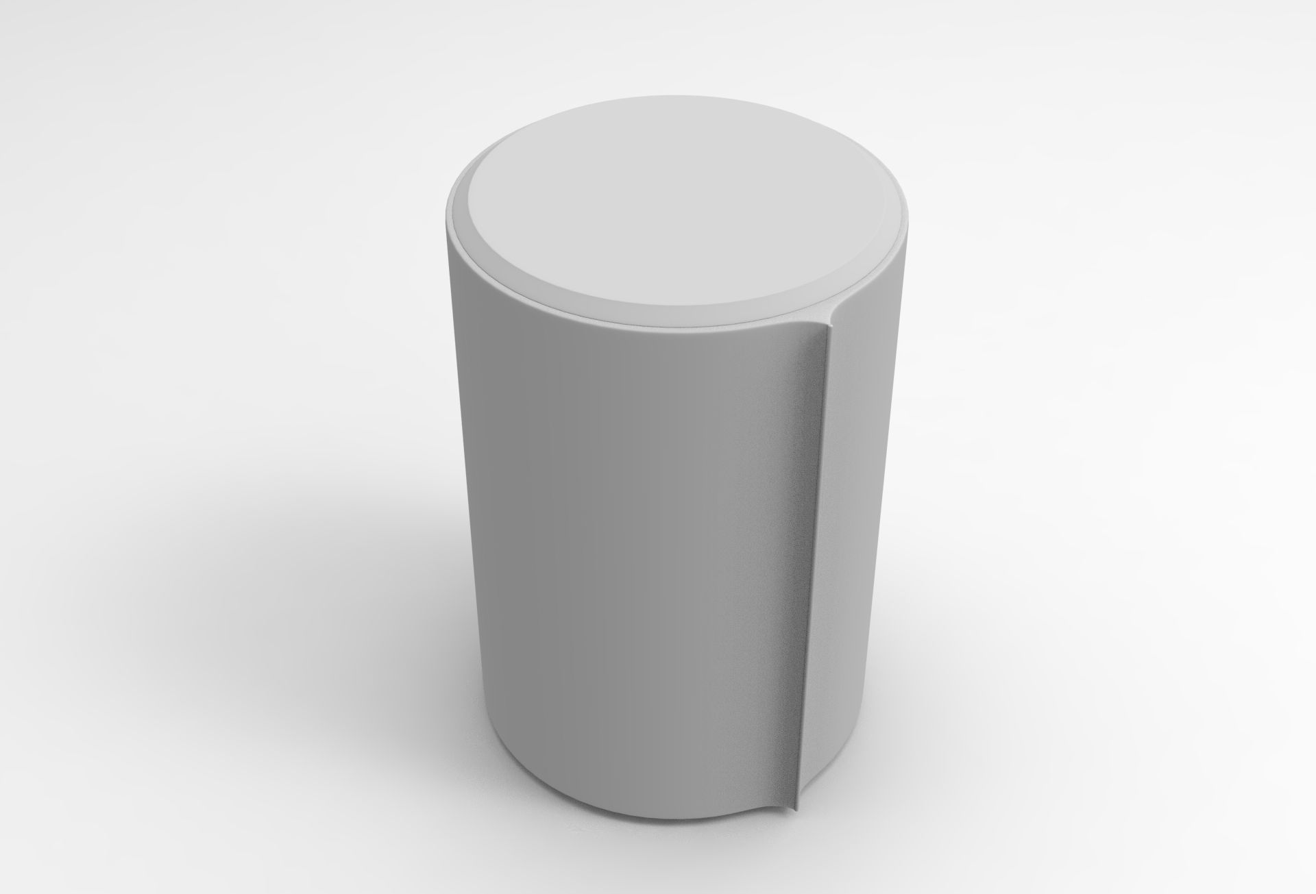 Hugu Night Table Low-poly 3D model_7