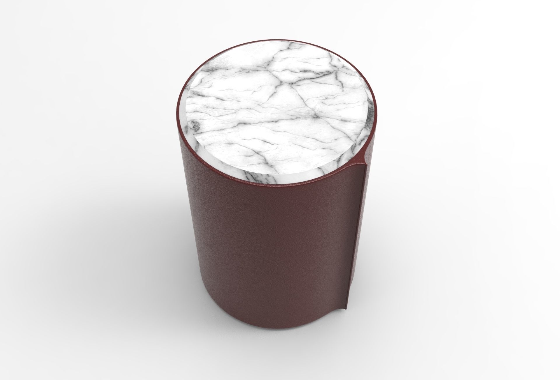 Hugu Night Table Low-poly 3D model_1