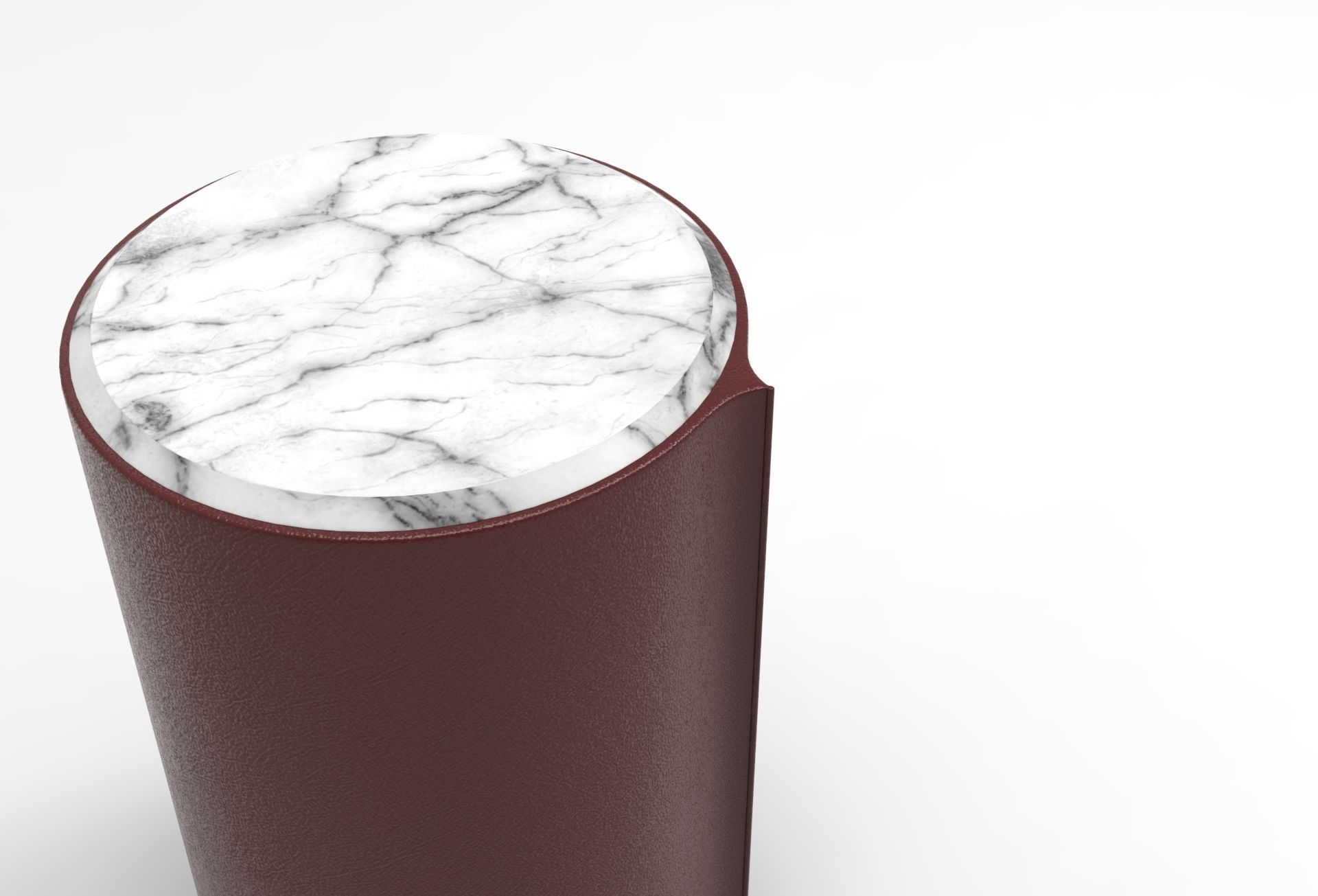 Hugu Night Table Low-poly 3D model_3