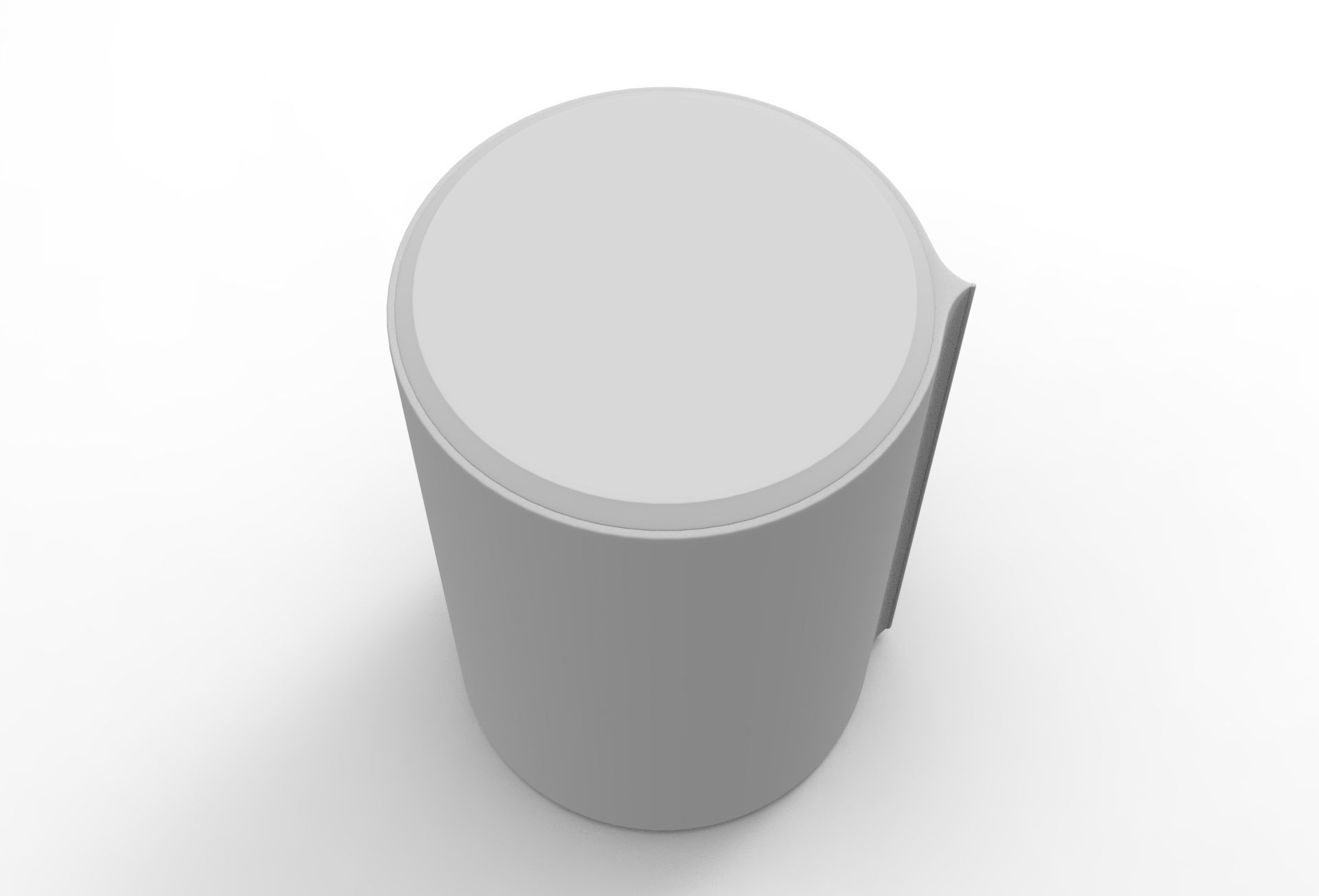 Hugu Night Table Low-poly 3D model_8