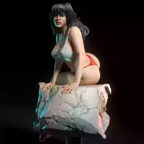 Druuna from Paolo Serpieri 3D print model