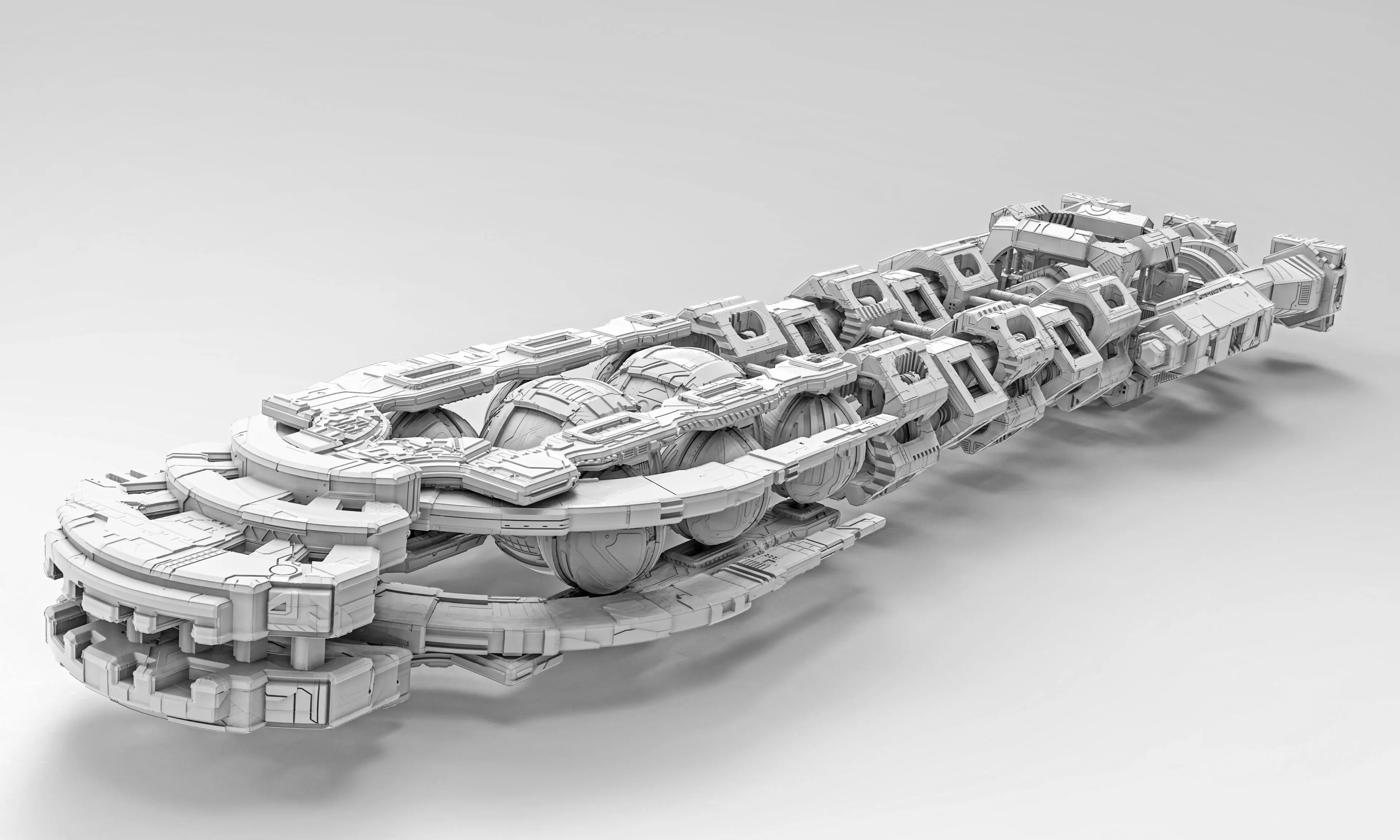 space equipment node 00233 3D model