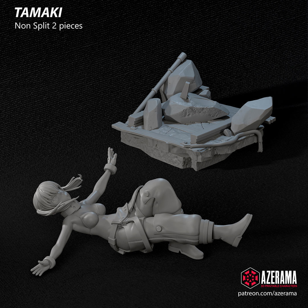 Tamaki STL Ready for 3D Printing 3D print model_7