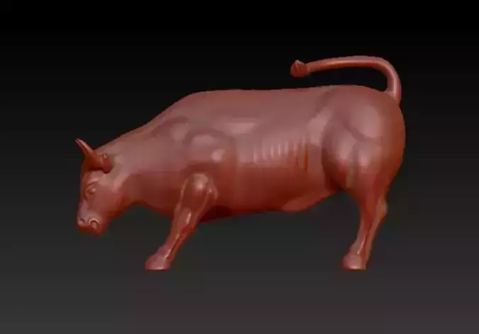 3D Model Bull