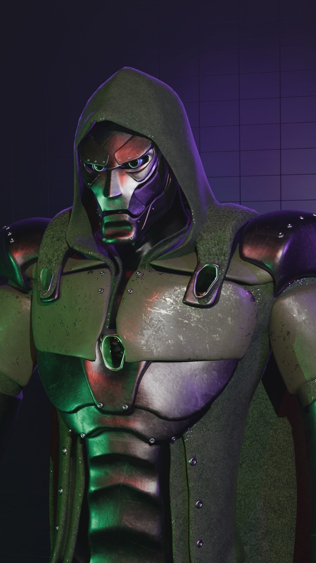 Dr Doom 3D model_5