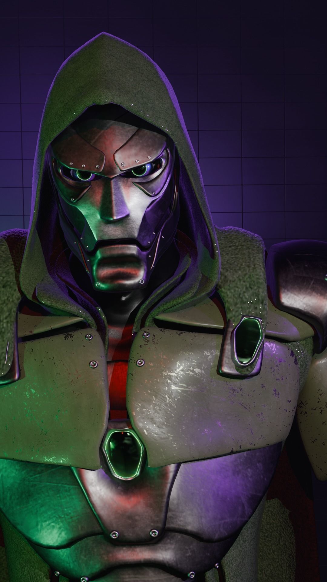 Dr Doom 3D model_3