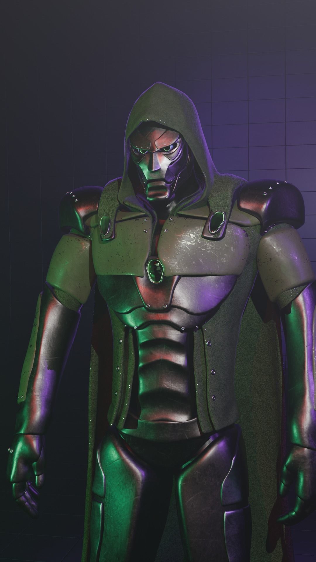 Dr Doom 3D model_4