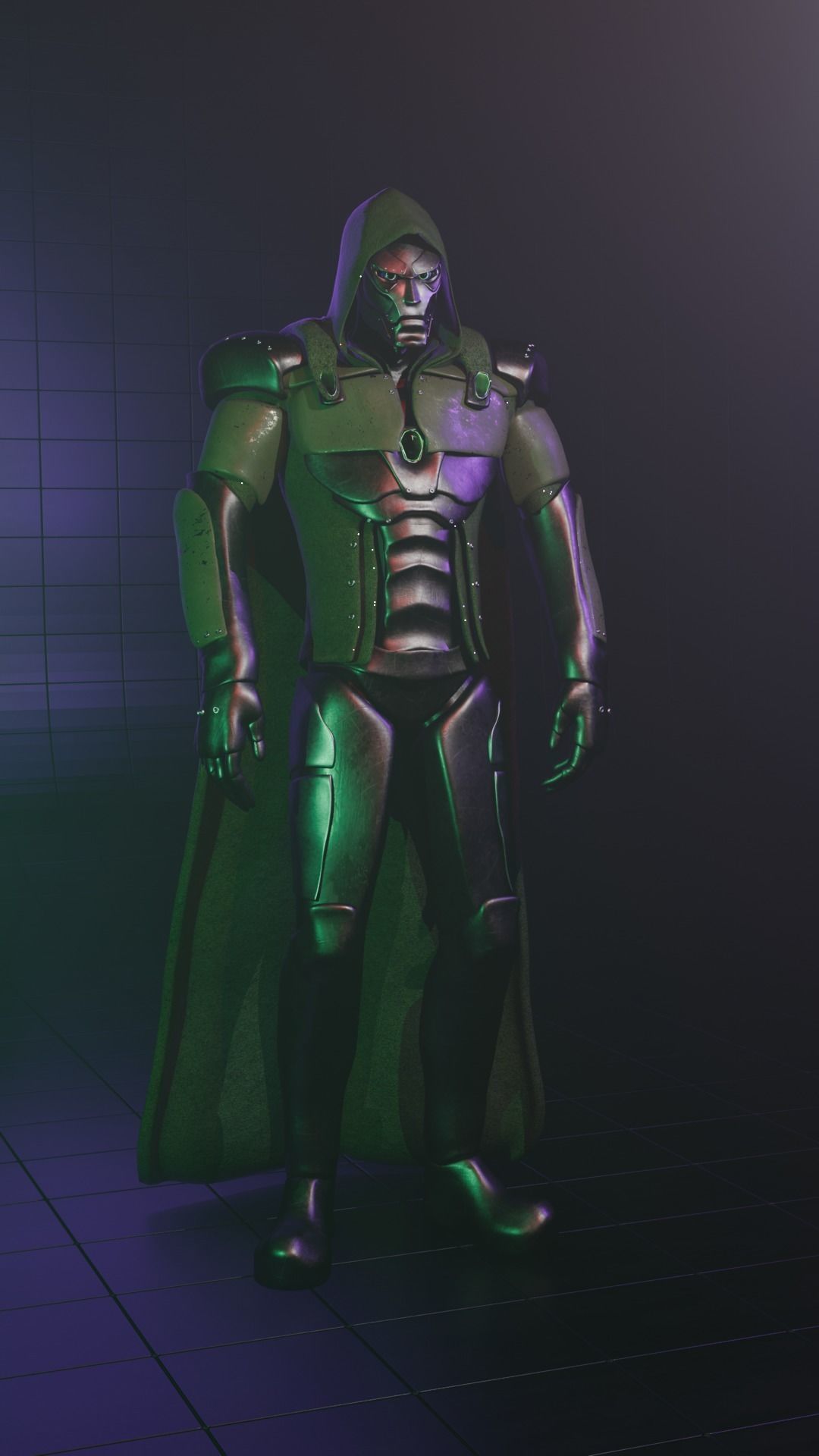 Dr Doom 3D model_6
