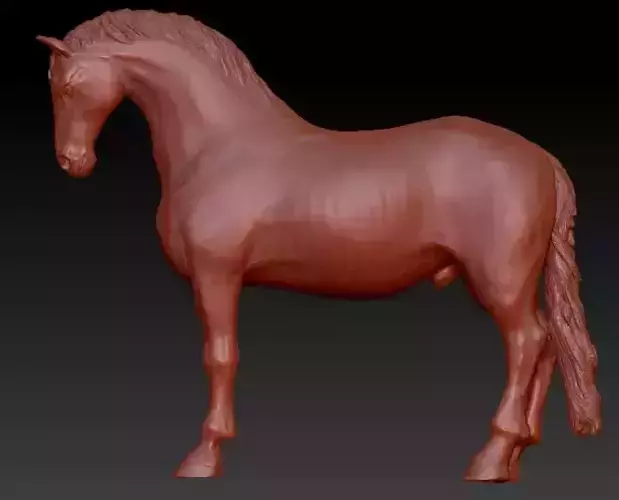 3D Model Horse 3D print model