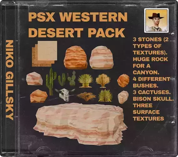 PSX style Western desert pack