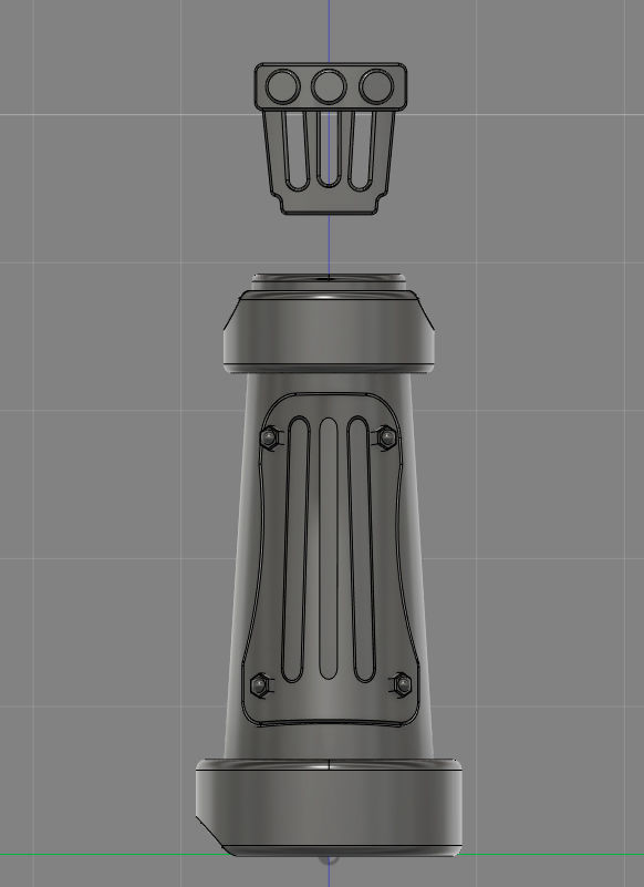 Cammy Cosplay Glove - Street Fighter 3D print model_4