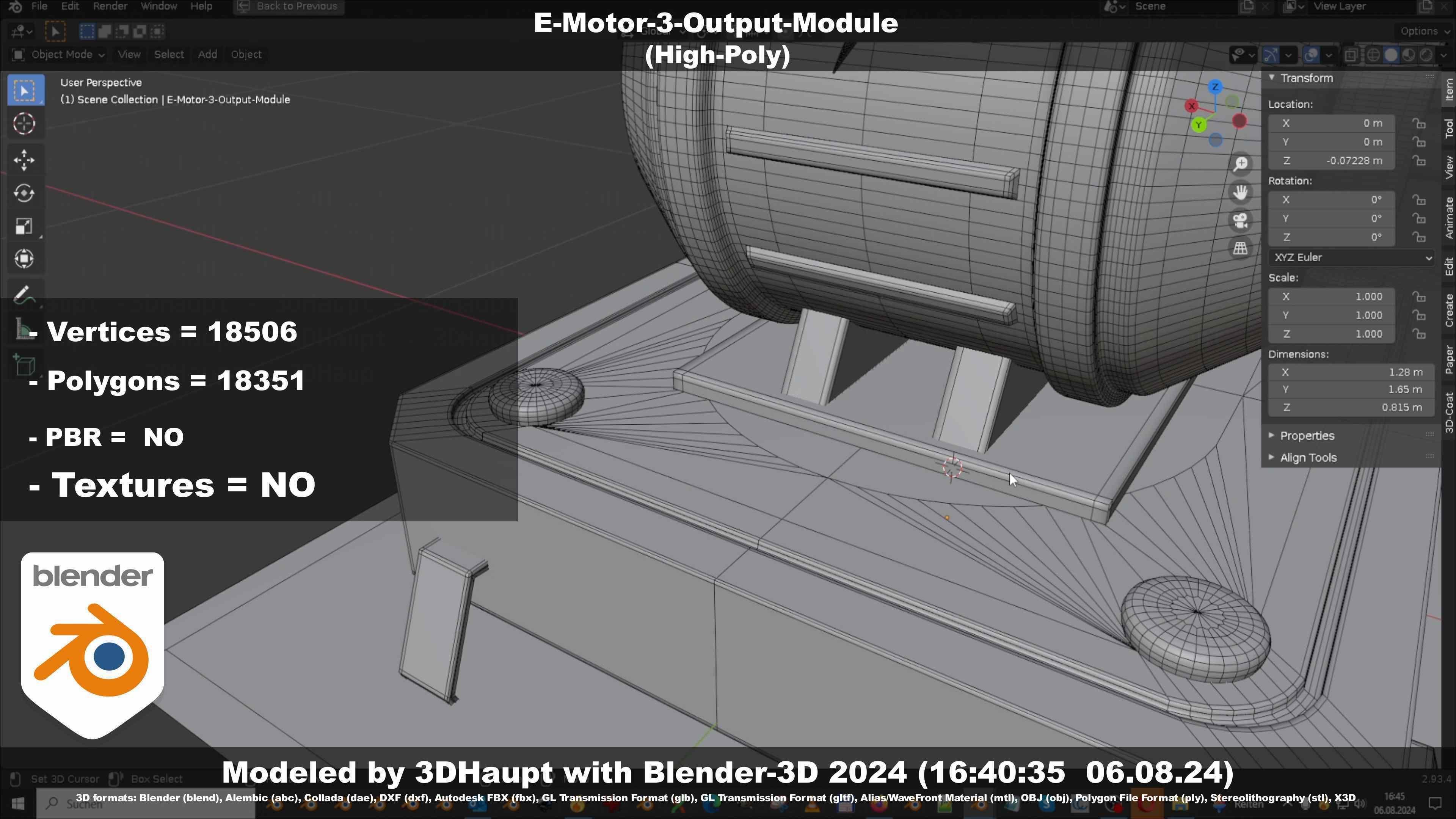 E-Motor-3-Output-Module 3D model_108