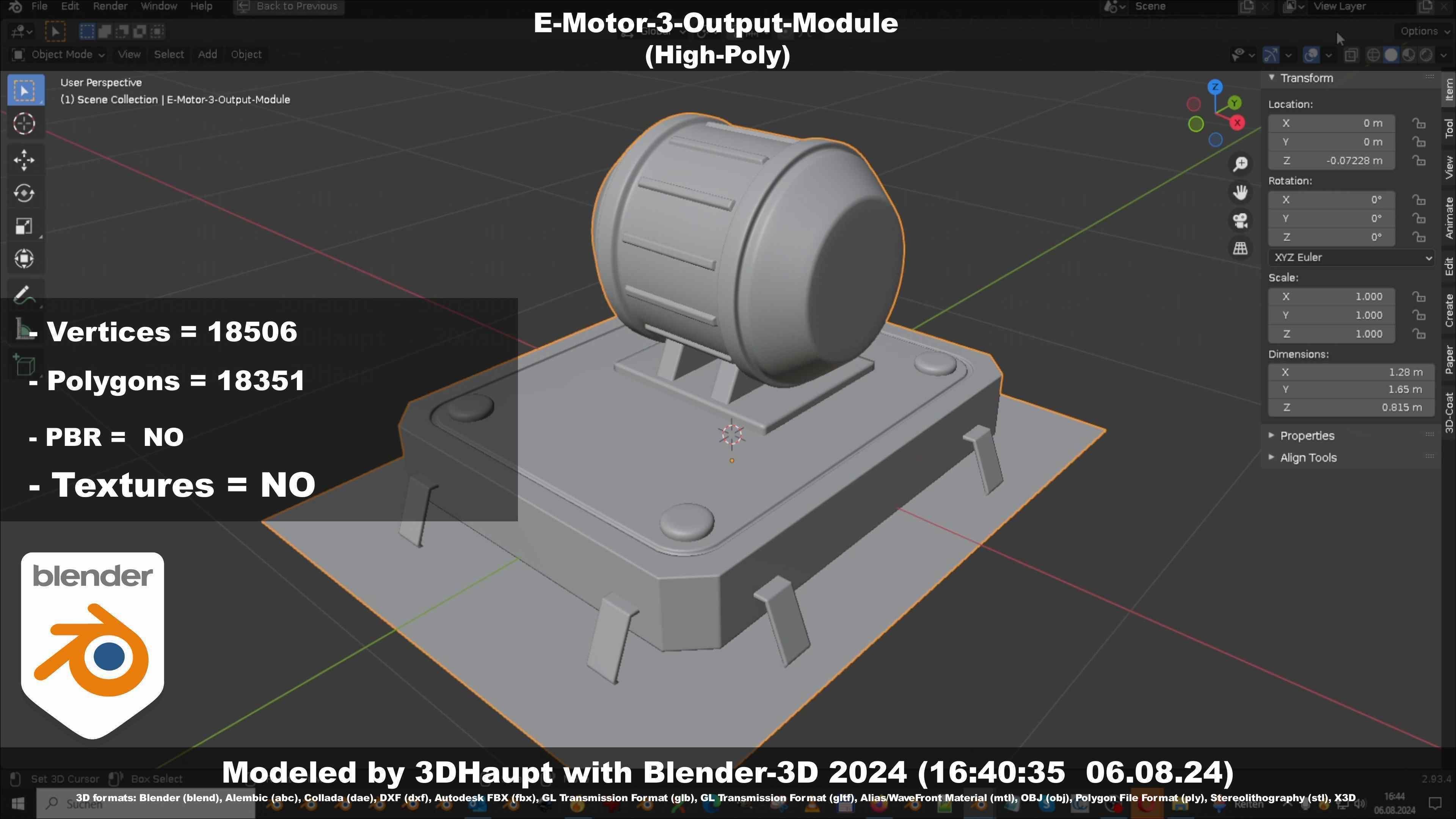 E-Motor-3-Output-Module 3D model_104