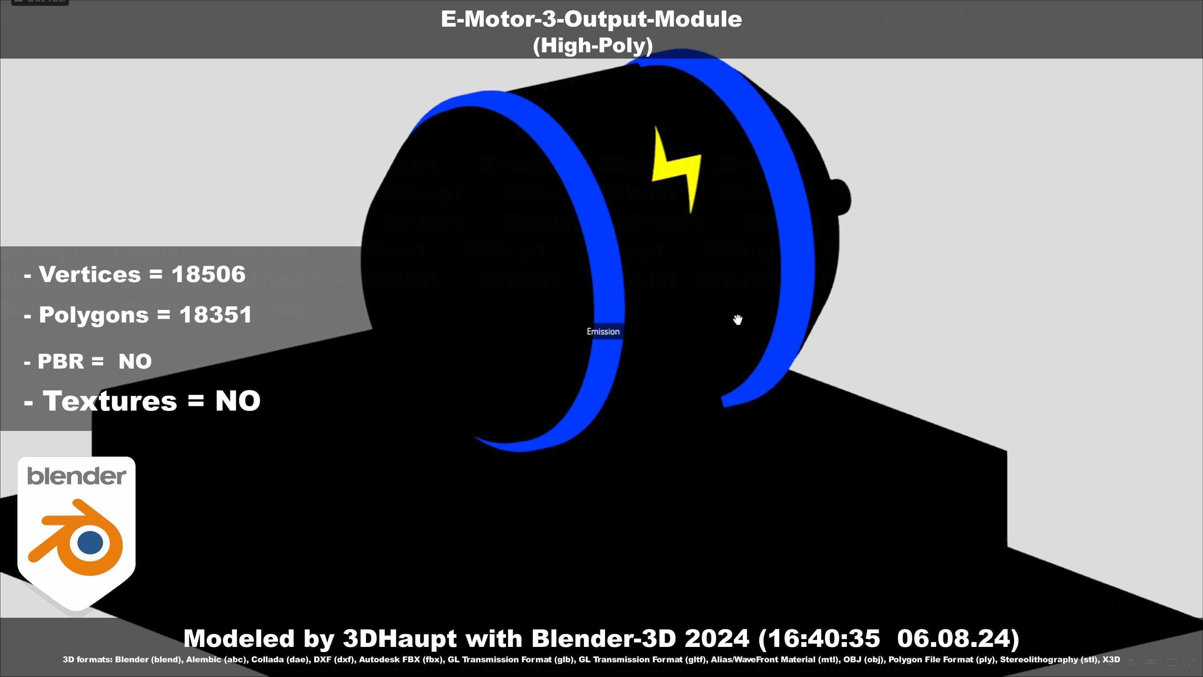 E-Motor-3-Output-Module 3D model_77