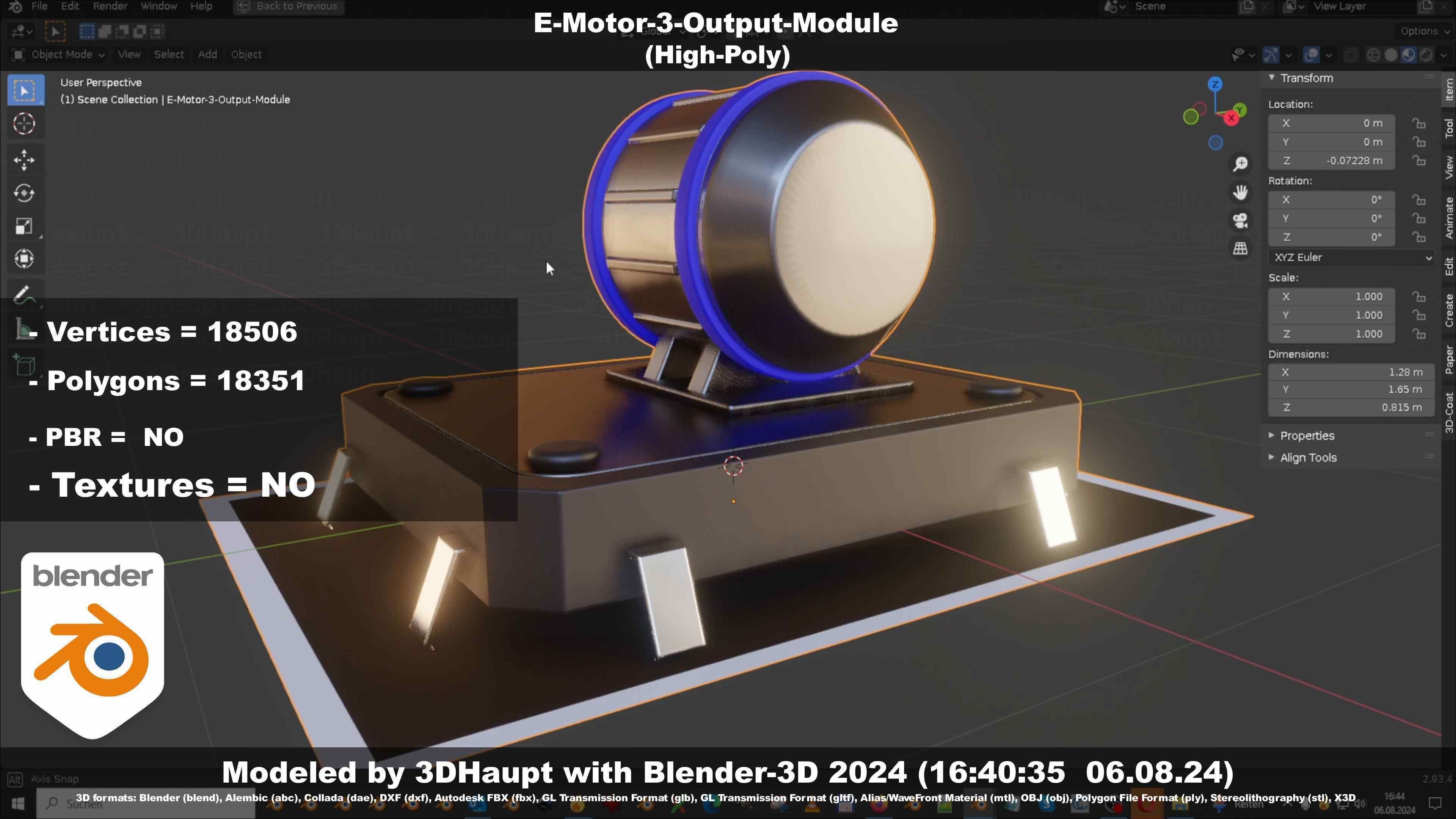E-Motor-3-Output-Module 3D model_131