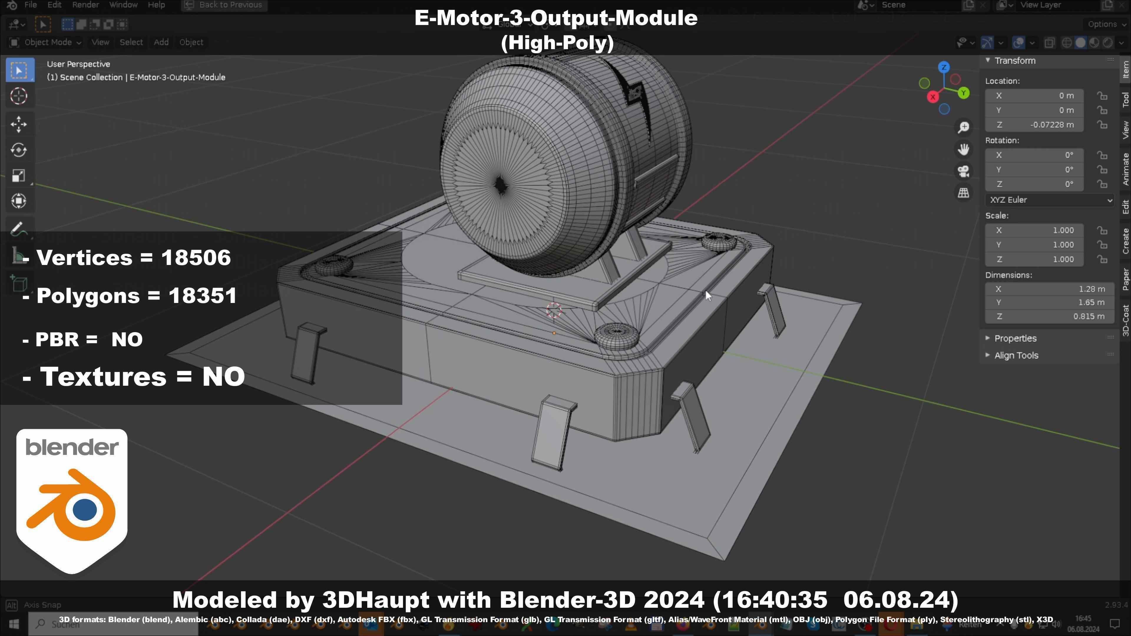 E-Motor-3-Output-Module 3D model_109
