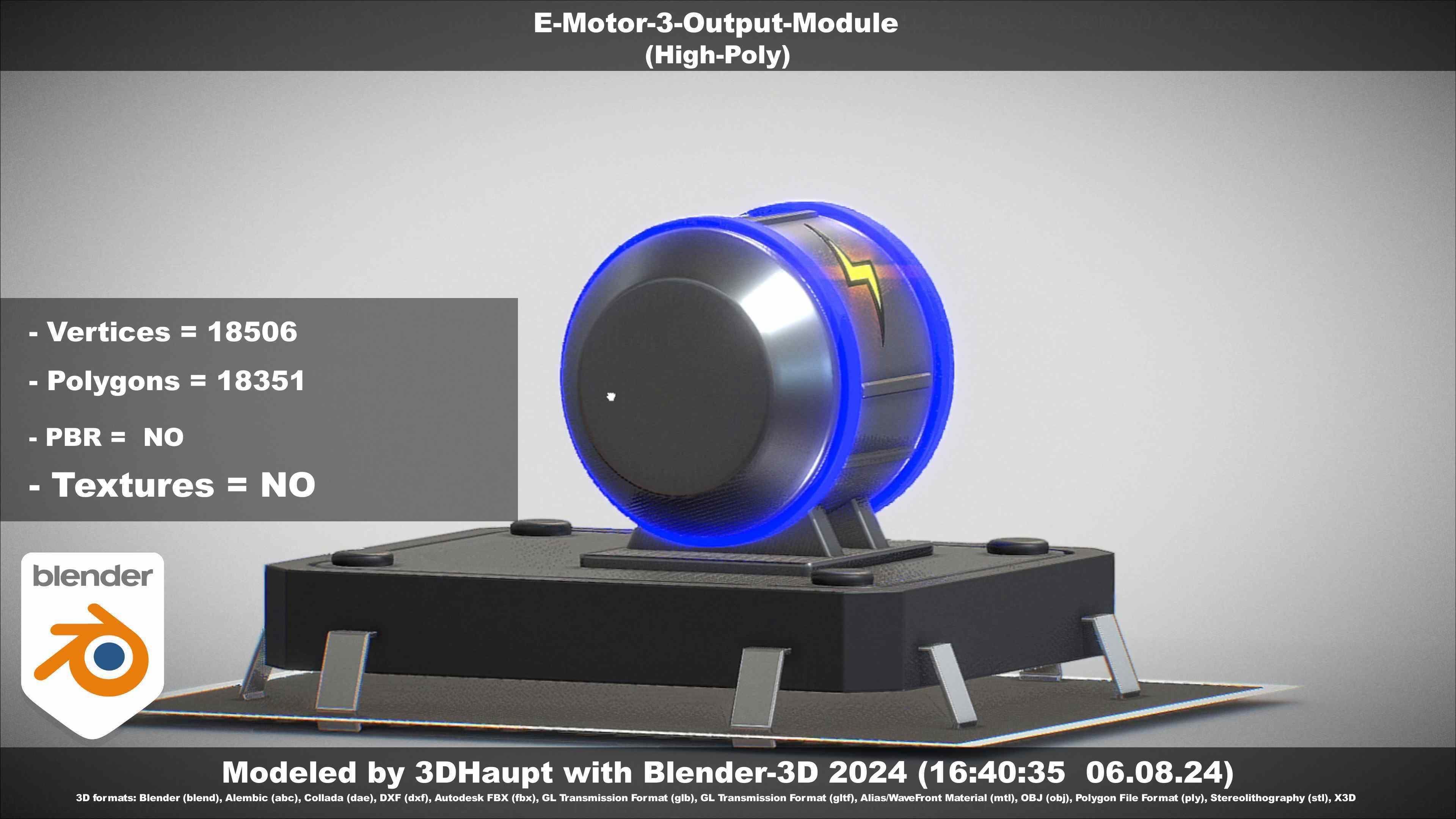 E-Motor-3-Output-Module 3D model_115