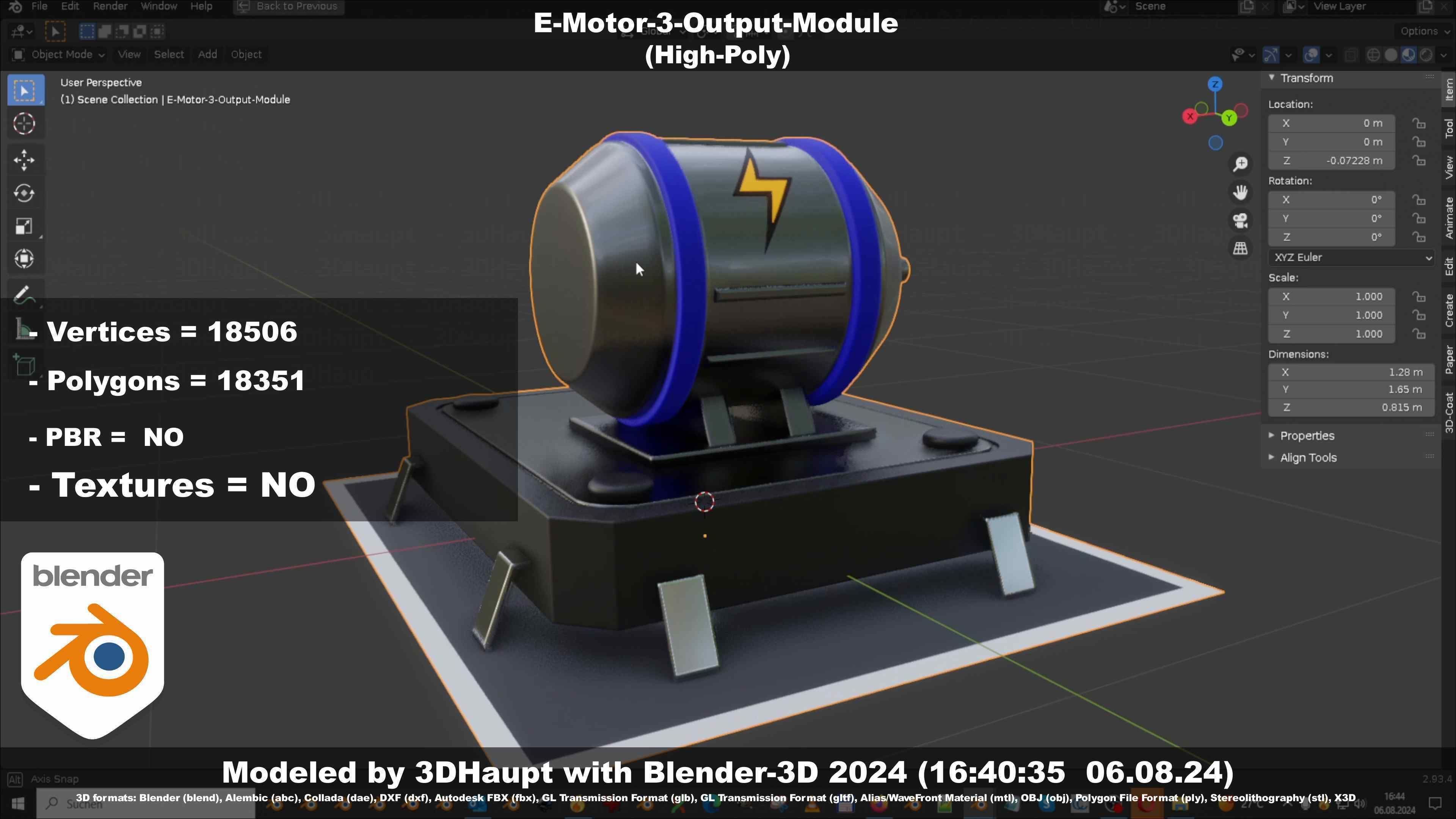 E-Motor-3-Output-Module 3D model_84
