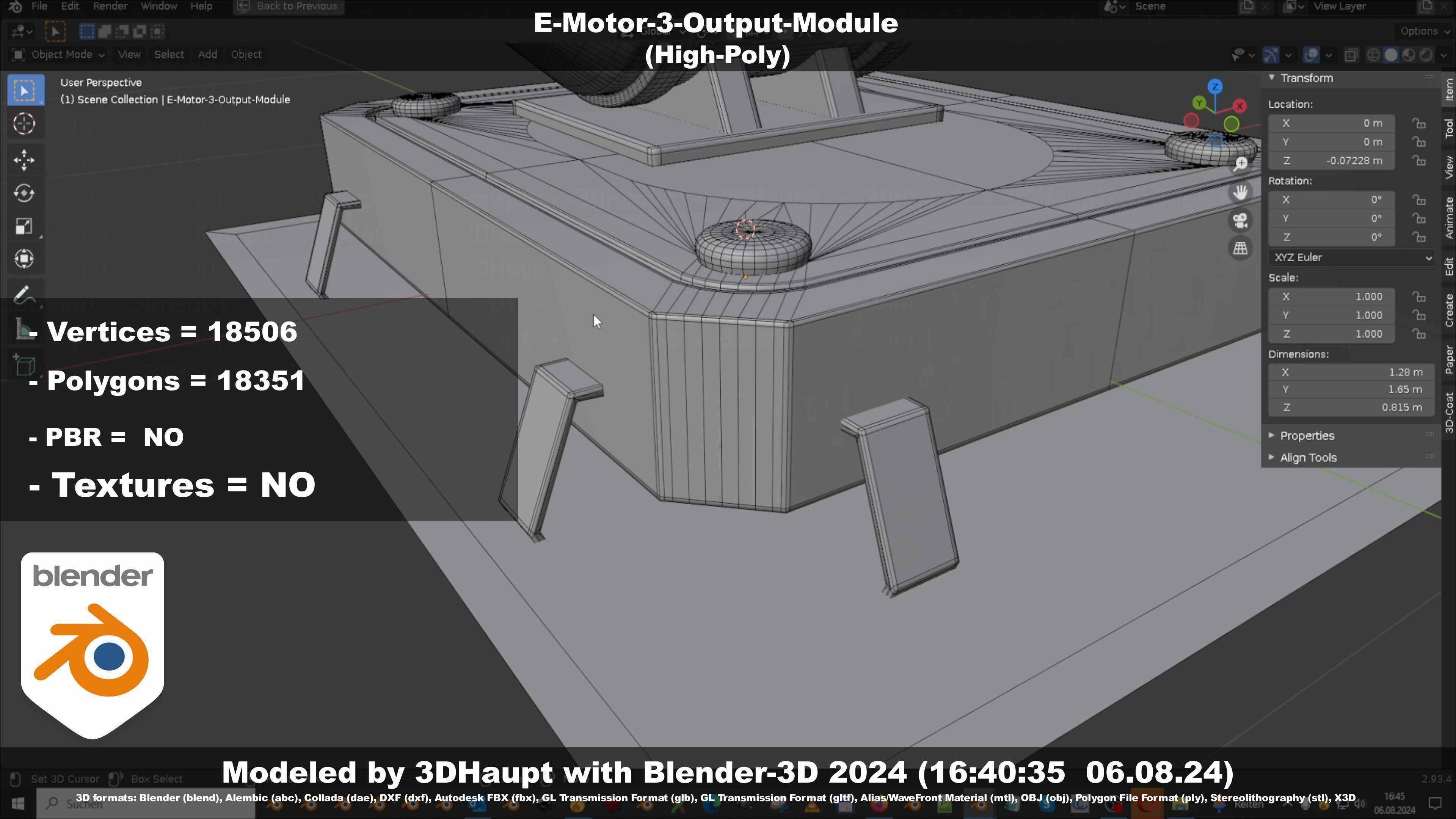 E-Motor-3-Output-Module 3D model_98