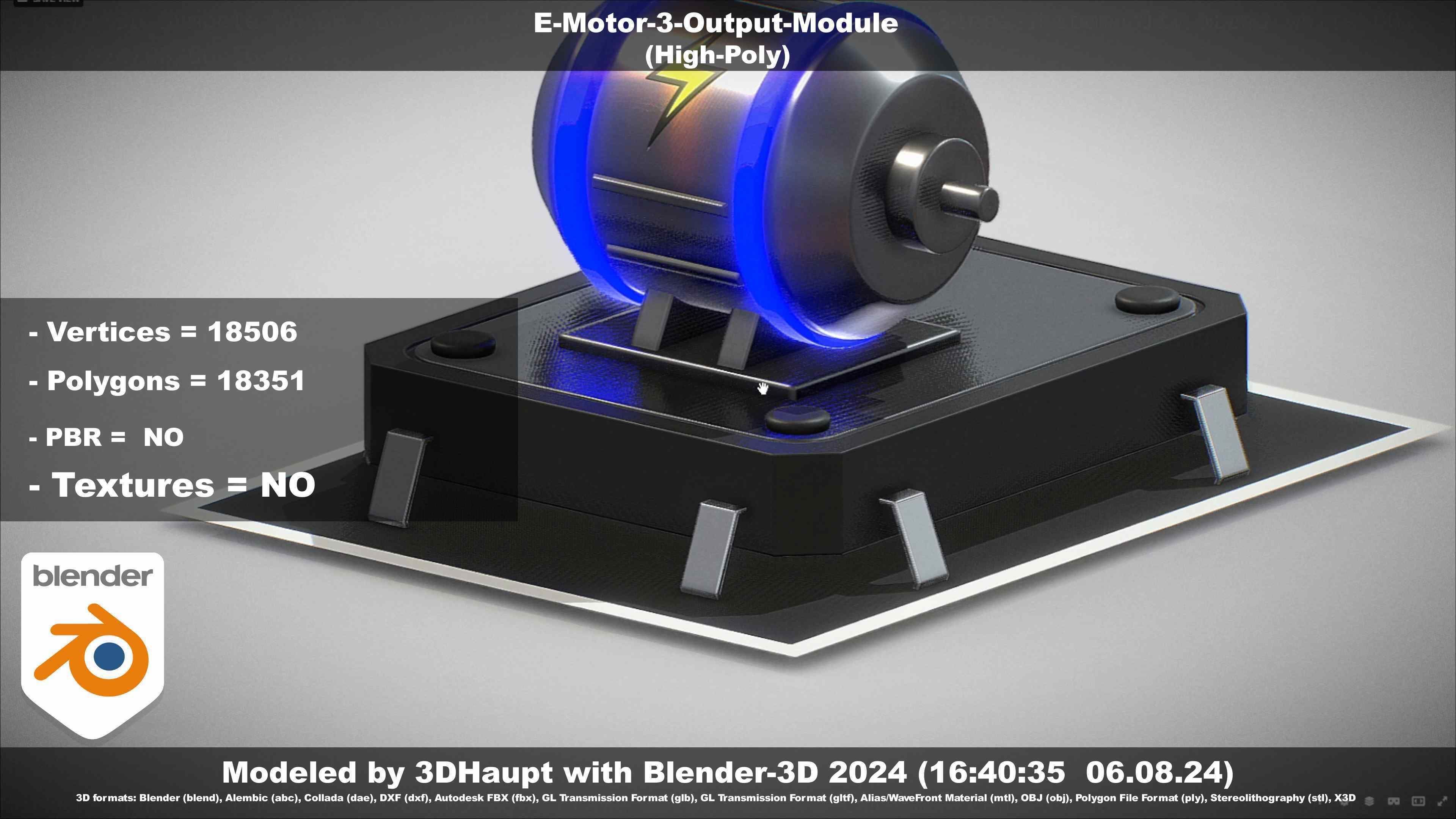 E-Motor-3-Output-Module 3D model_67